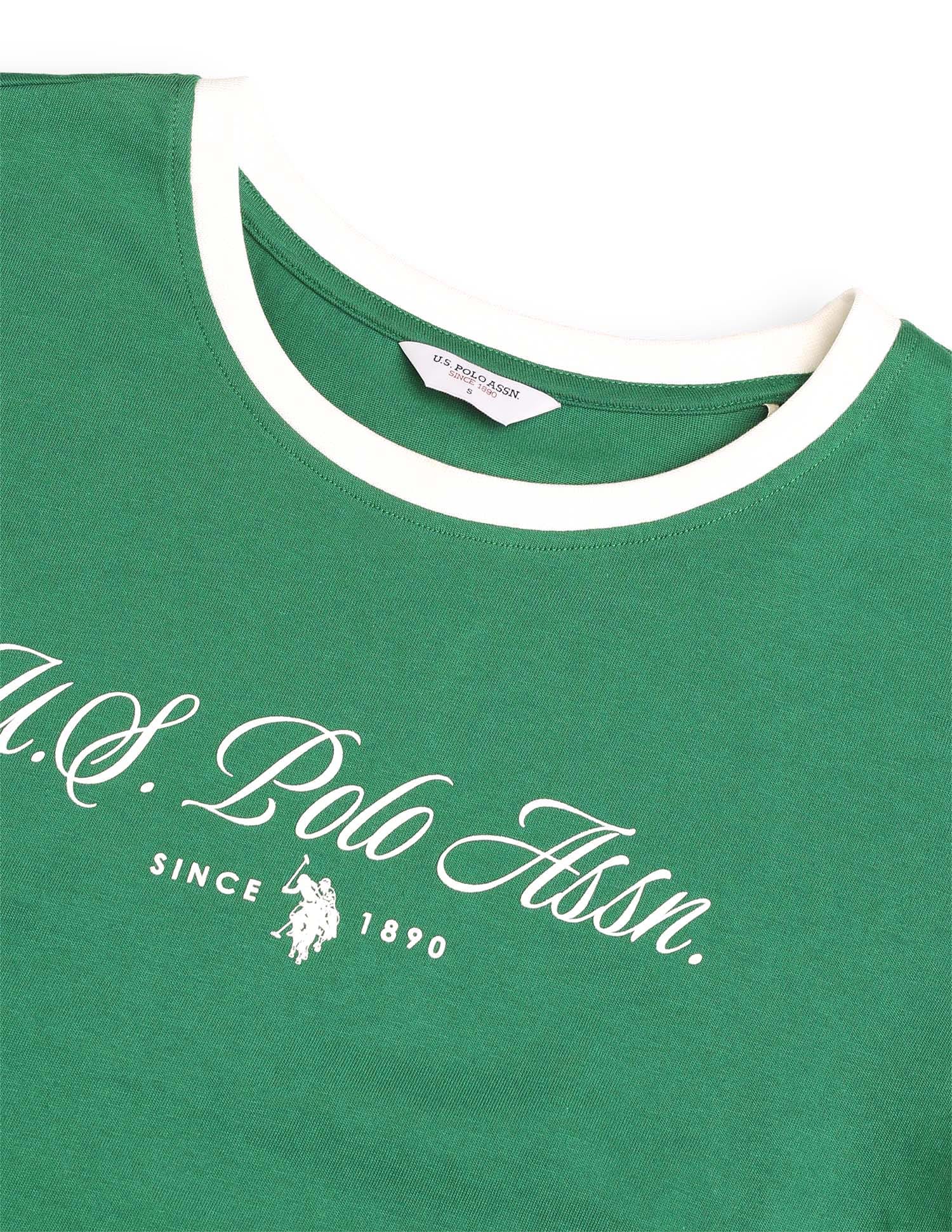 Regular Fit Brand Printed T-Shirt - Image 8