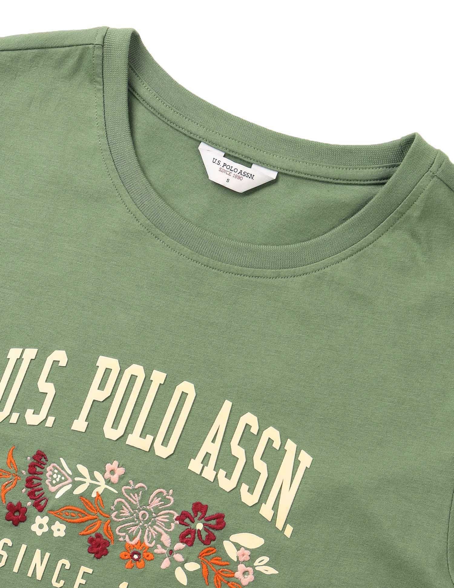 Regular Fit Brand Printed T-shirt - Image 8