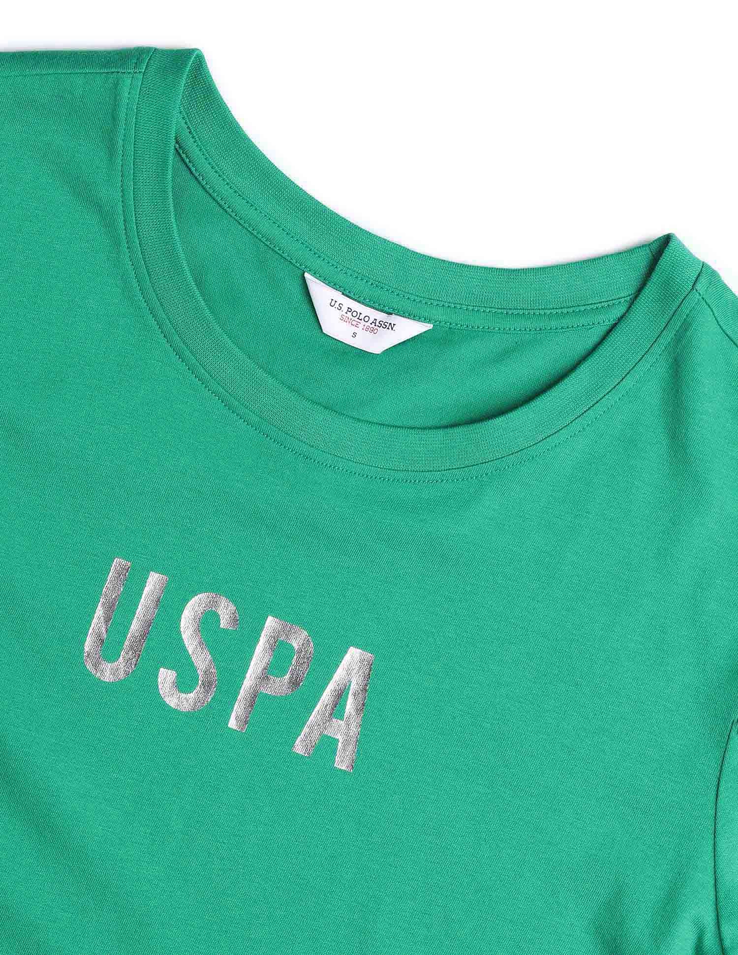 Regular Fit Brand Printed T-Shirt - Image 8