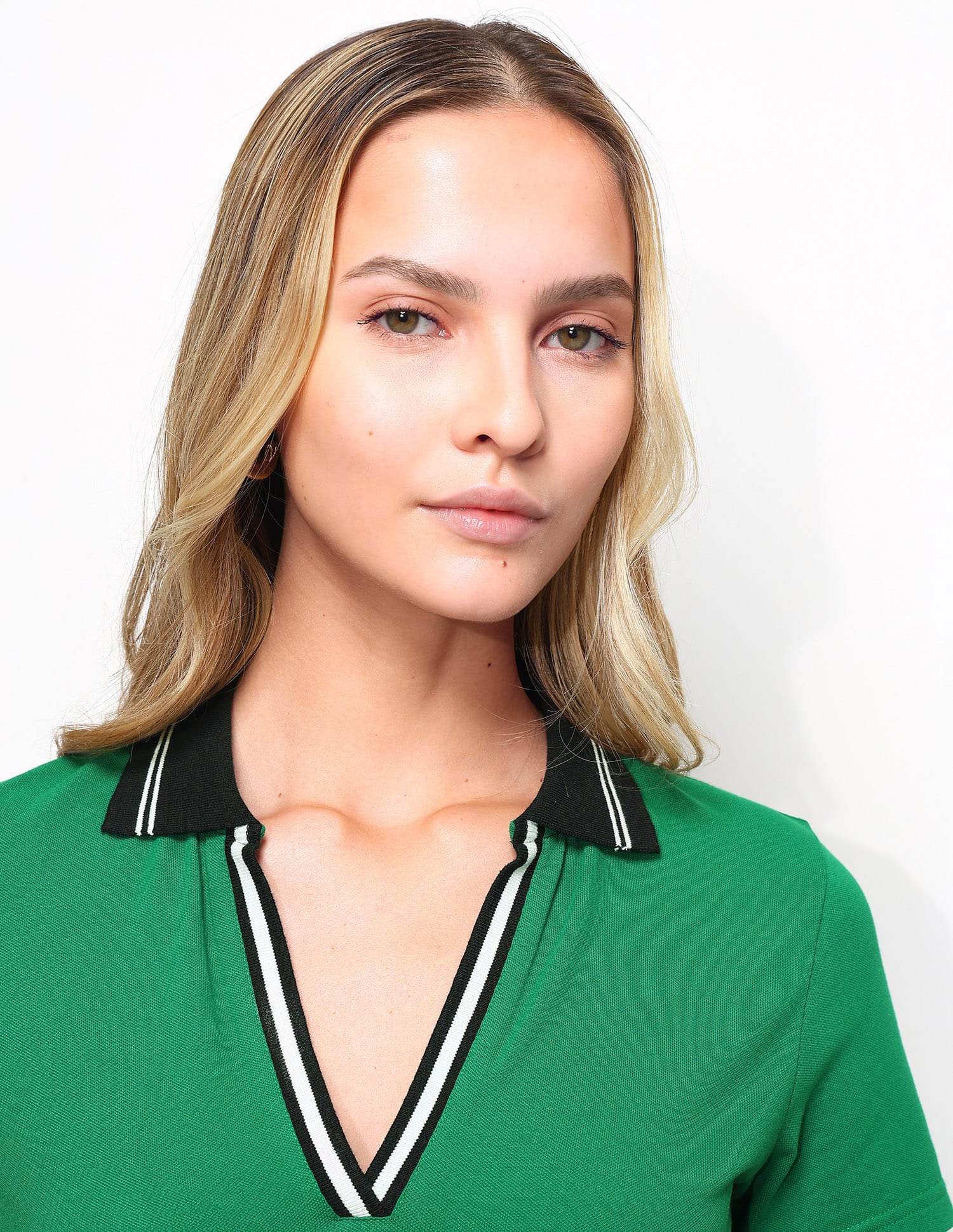 Regular Fit Contrast Collar Polo Shirt - Image 7