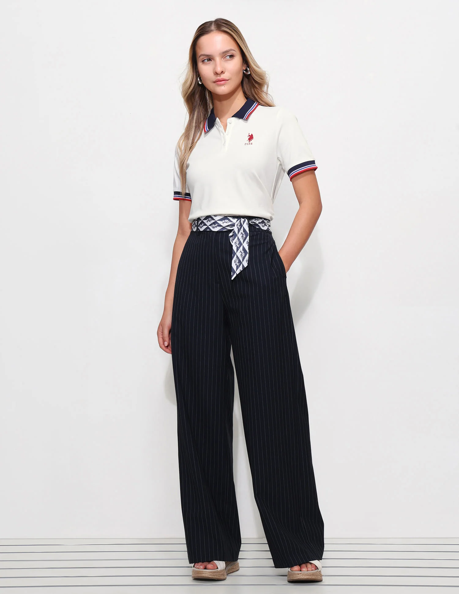 Regular Fit Contrast Collar Polo Shirt - Image 3