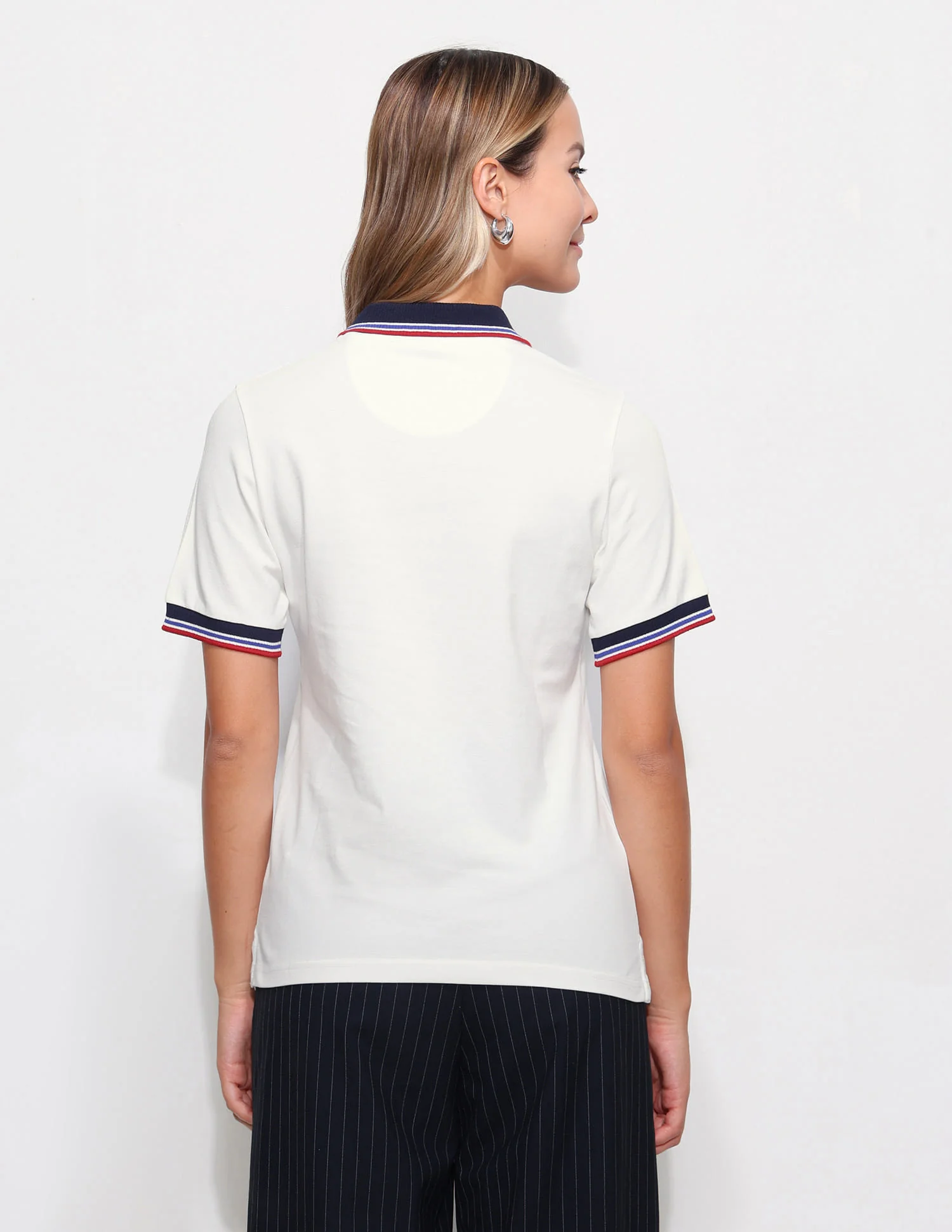 Regular Fit Contrast Collar Polo Shirt - Image 5