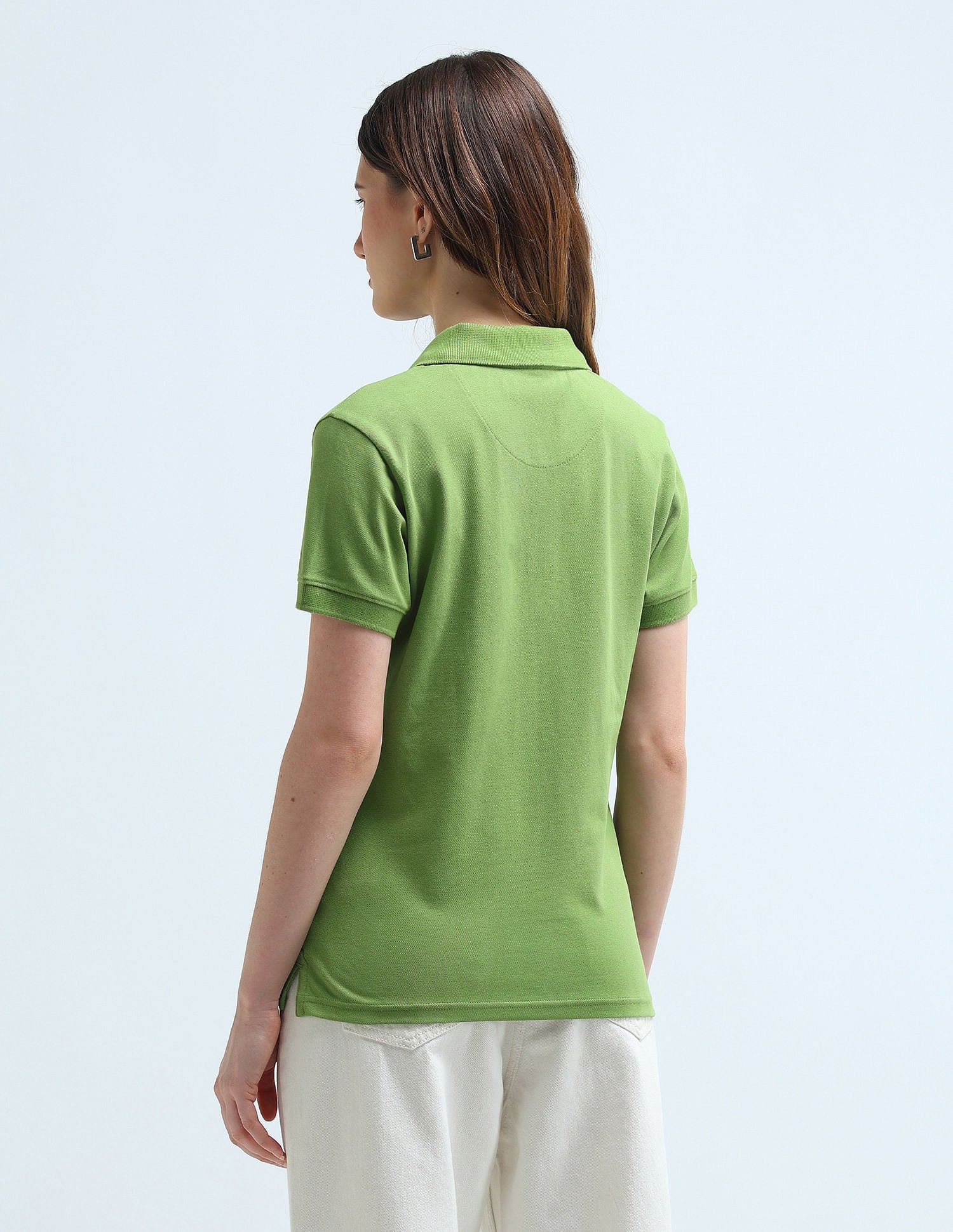 Regular Fit Cotton Polo Shirt - Image 5