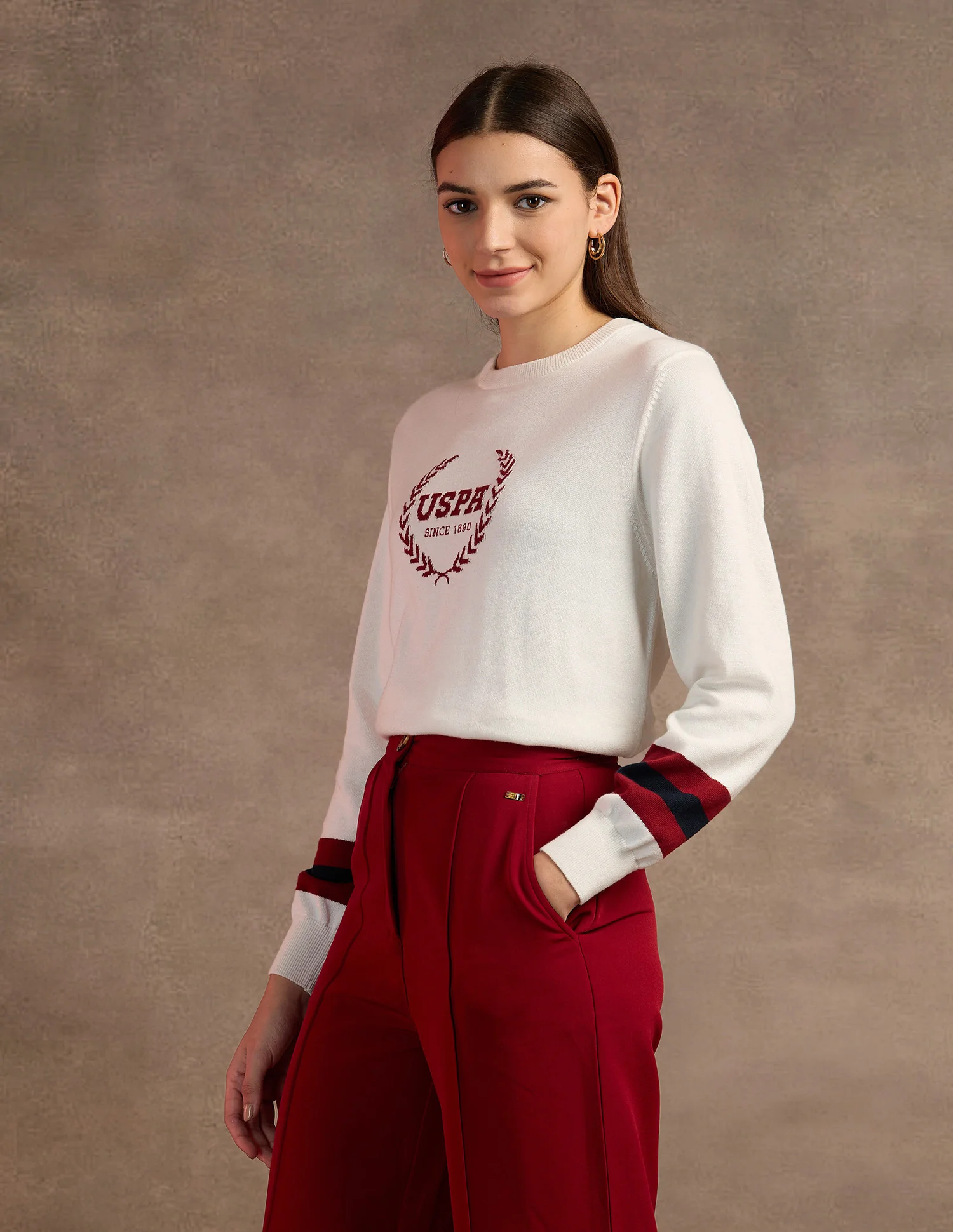 Regular Fit Cotton Sweater - Image 4