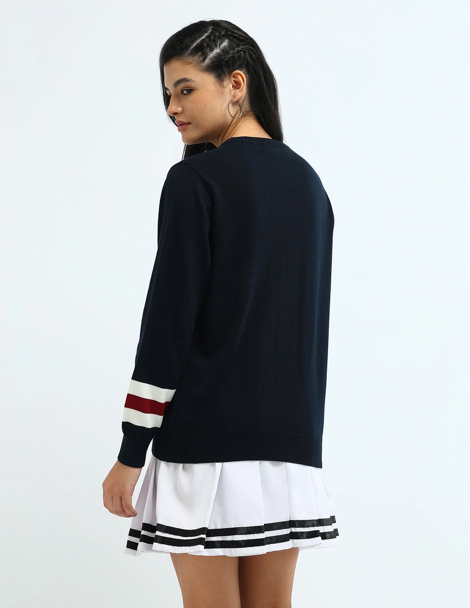 Regular Fit Cotton Sweater - Image 5