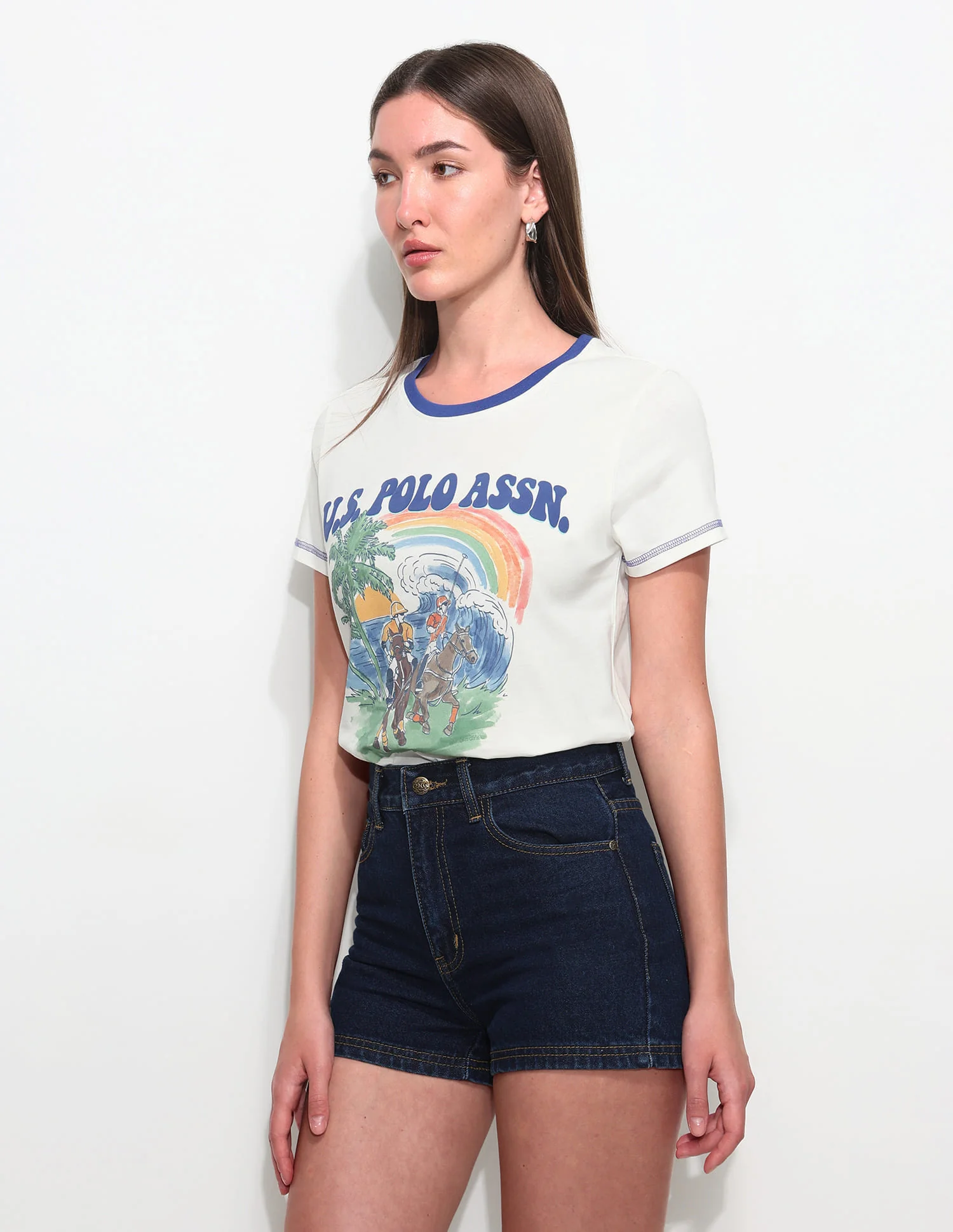 Regular Fit Digital Print T-Shirt - Image 4
