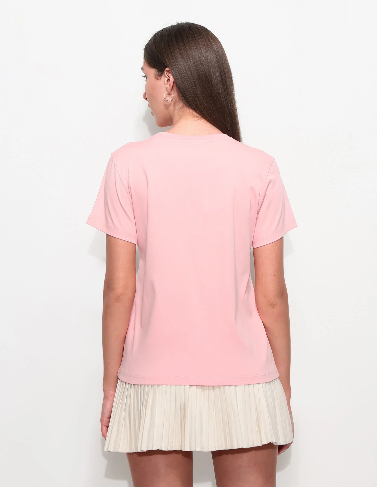 Regular Fit Floral Printed T-Shirt - Image 5