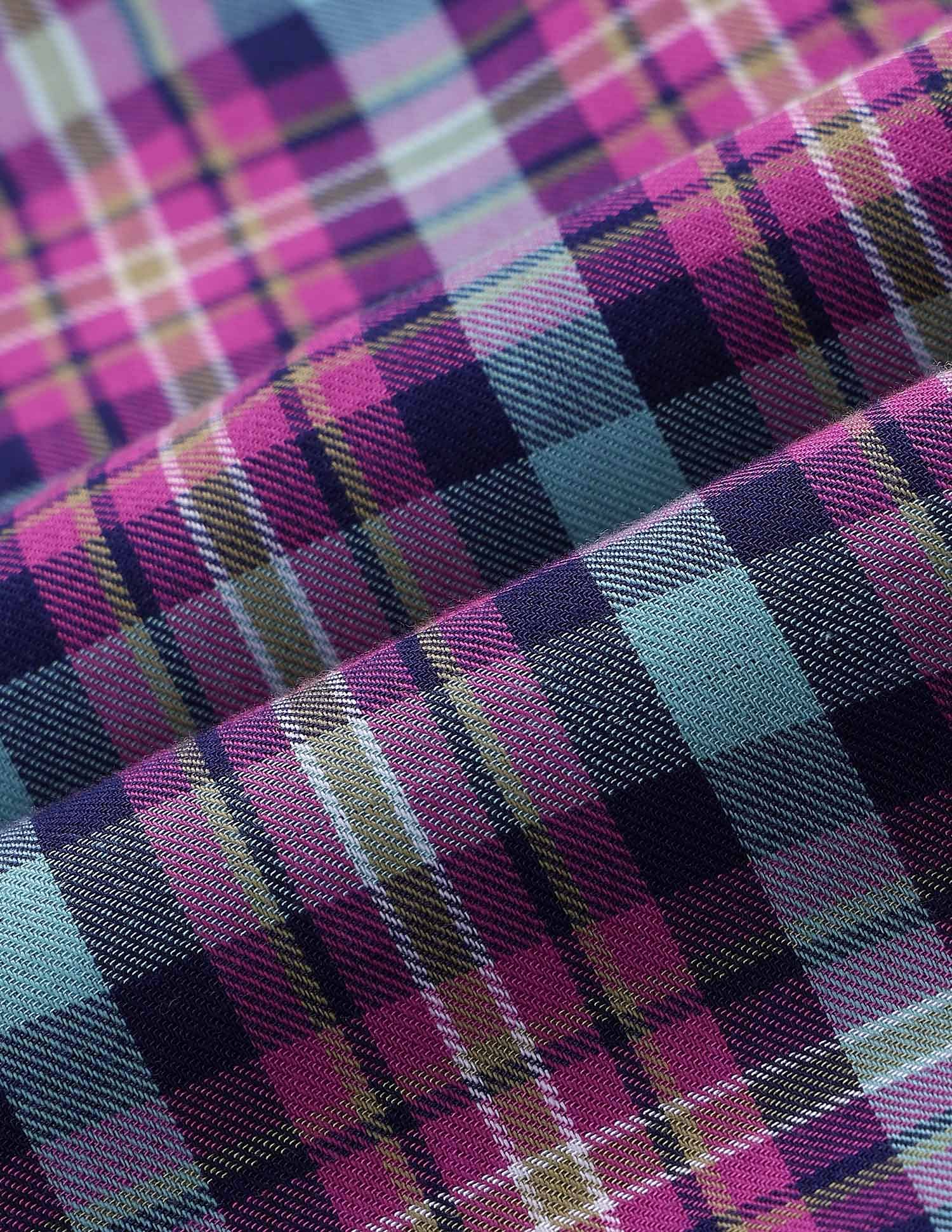 Regular Fit Gingham Checked Shirt - Image 2