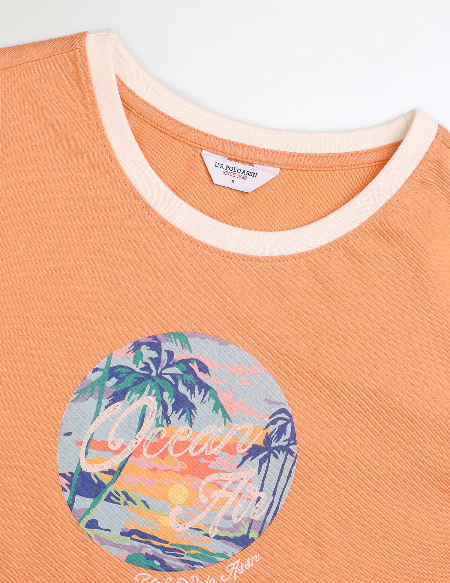 Regular Fit Graphic Printed T-Shirt - Image 8