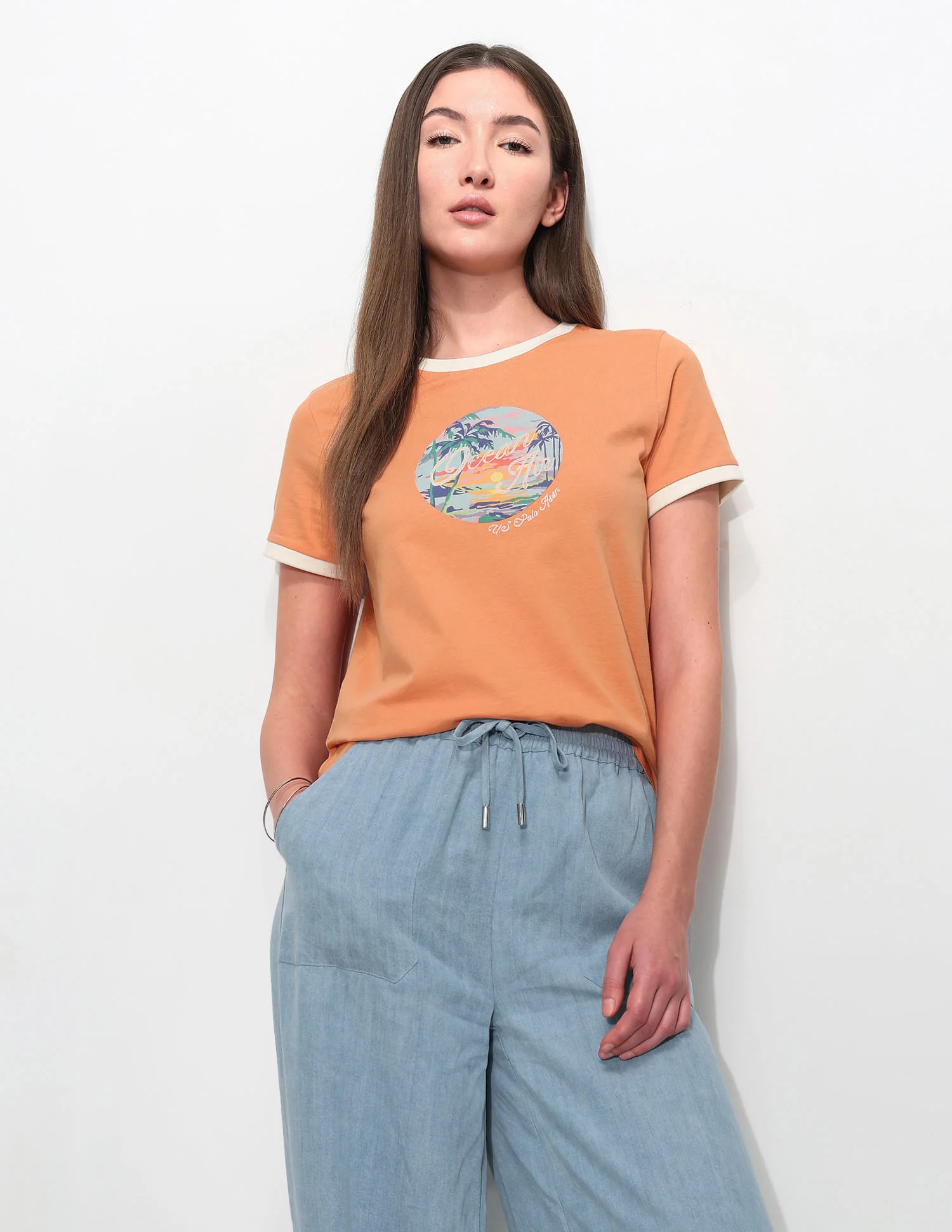 Regular Fit Graphic Printed T-Shirt - Image 9