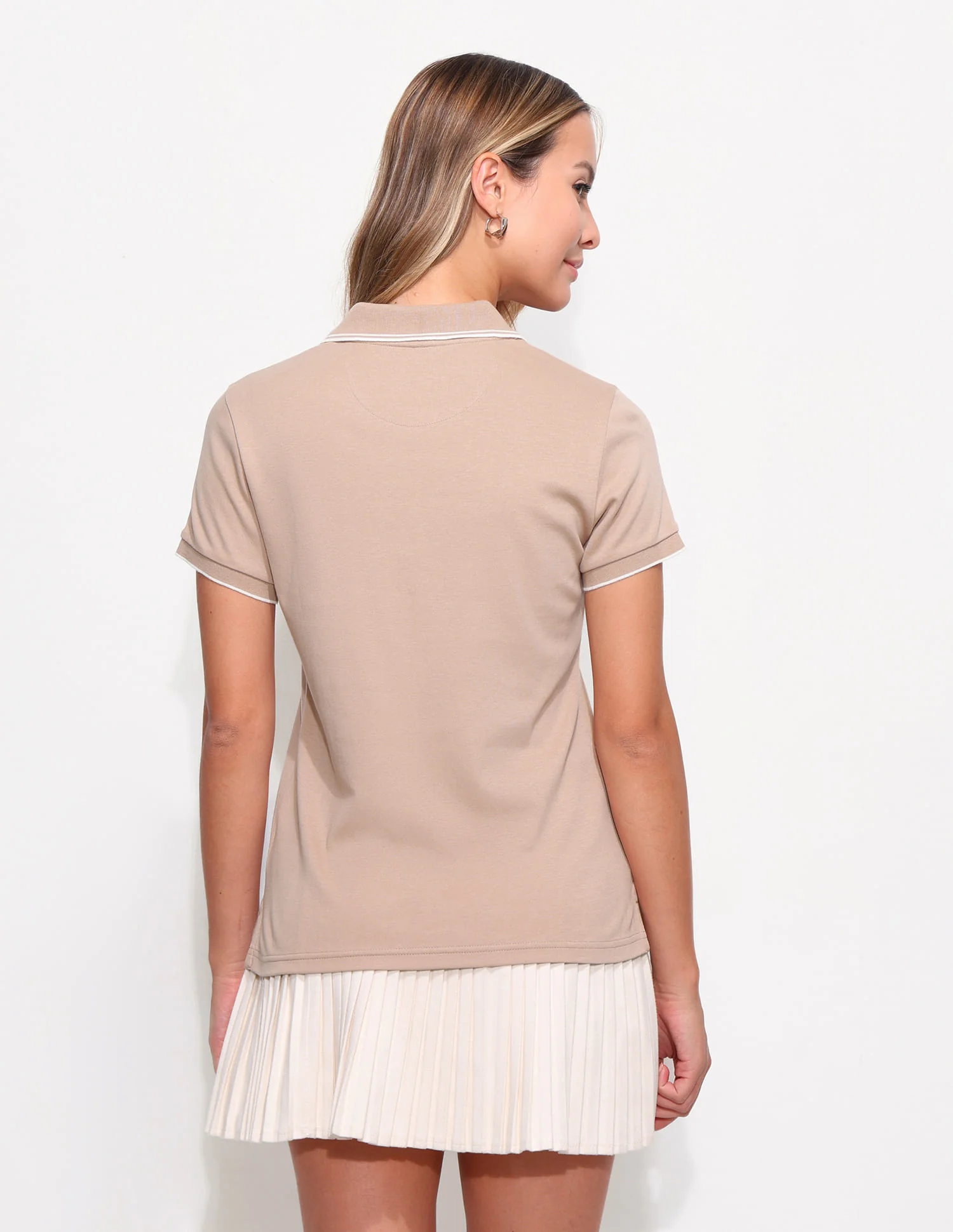 Regular Fit Jacquard Collar Polo Shirt - Image 5