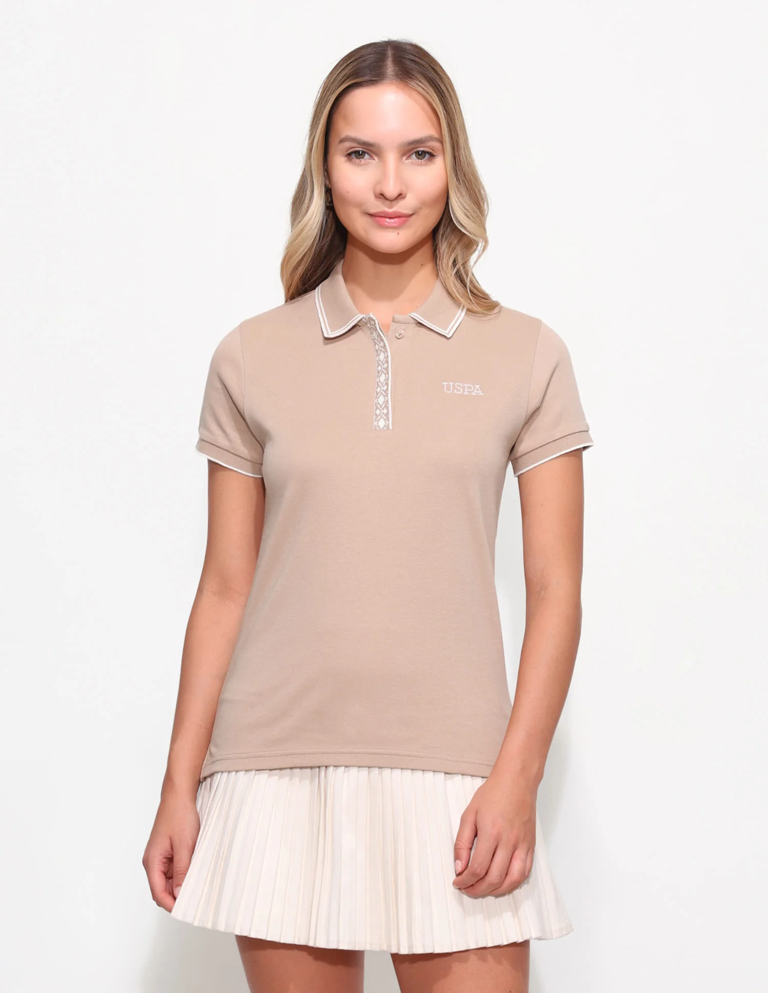 Regular Fit Jacquard Collar Polo Shirt - Image 6