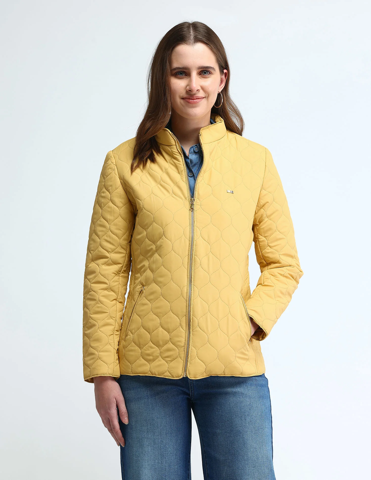 Regular Fit Quilted Jacket - Image 6