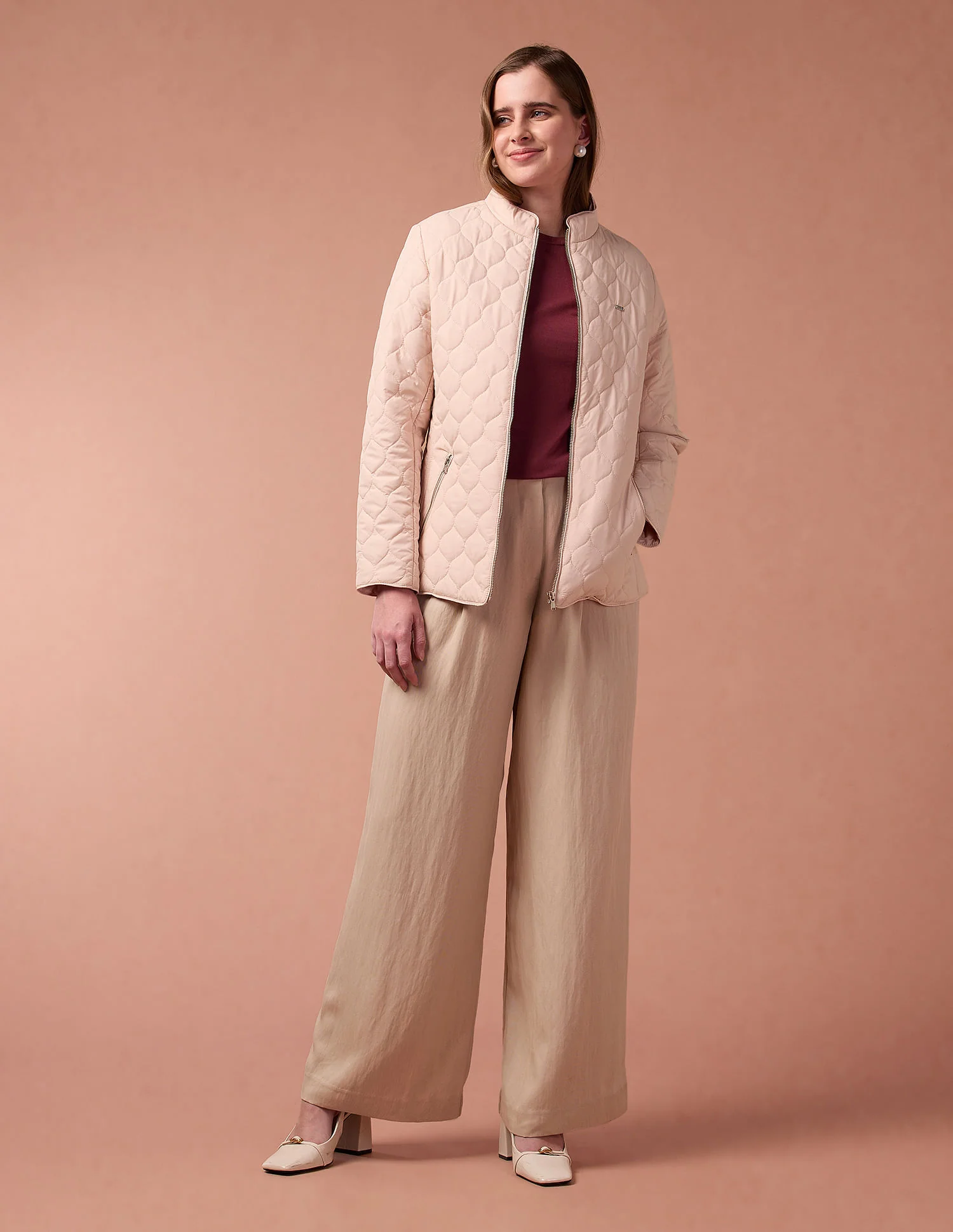 Regular Fit Quilted Jacket - Image 3