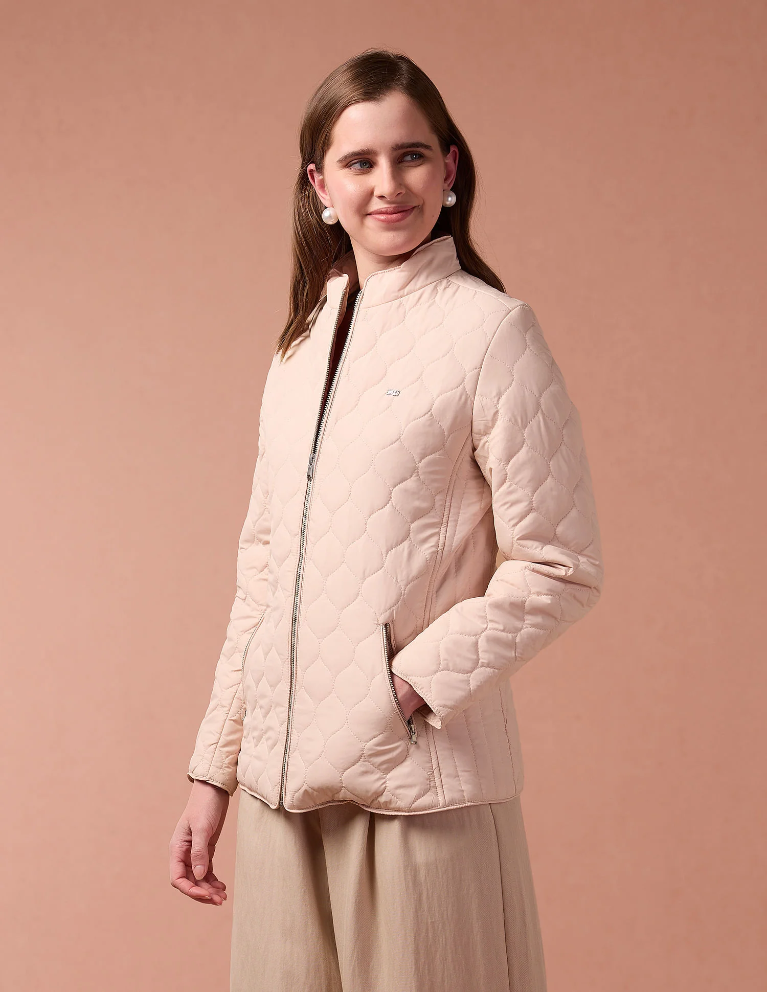 Regular Fit Quilted Jacket - Image 4