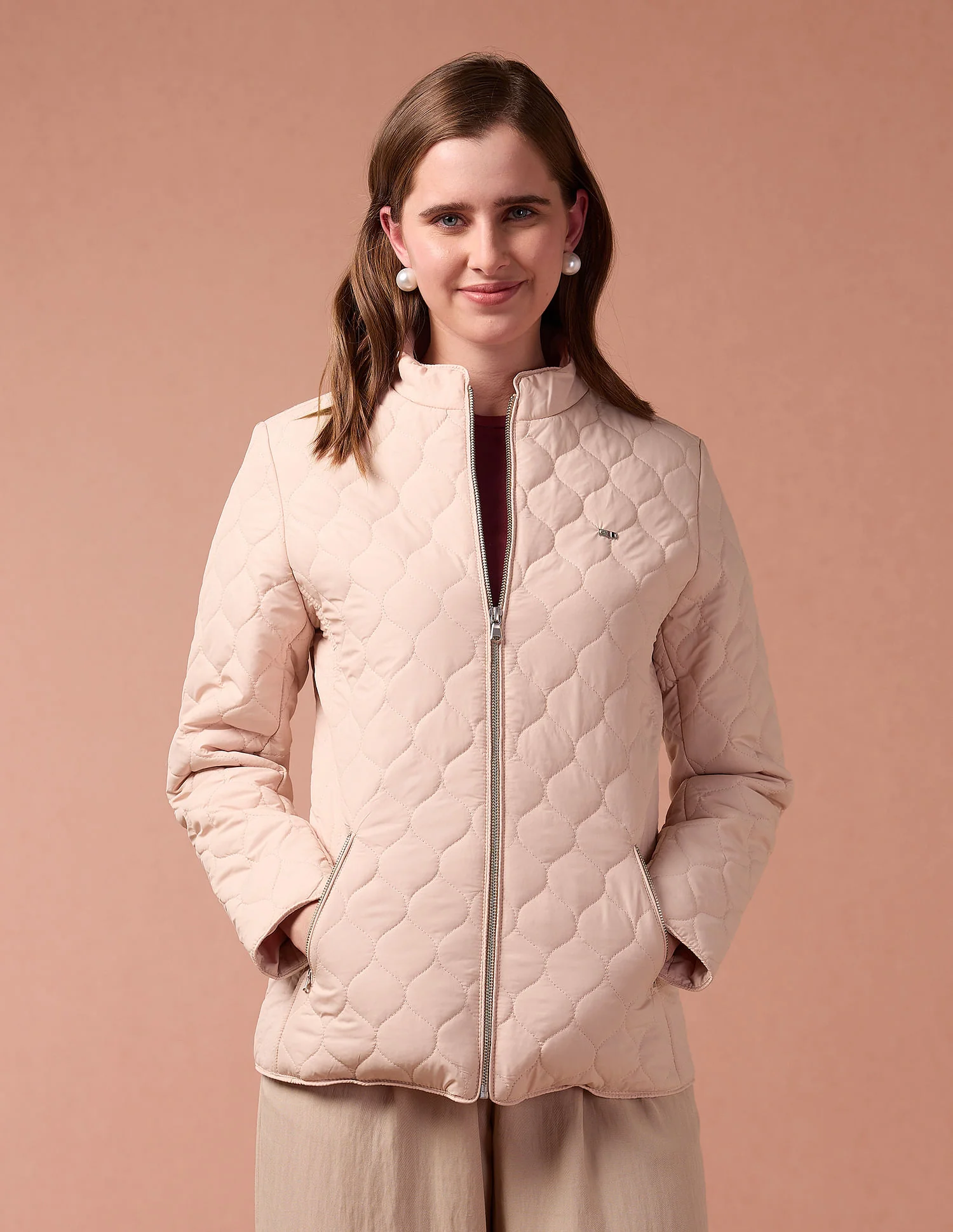 Regular Fit Quilted Jacket - Image 6
