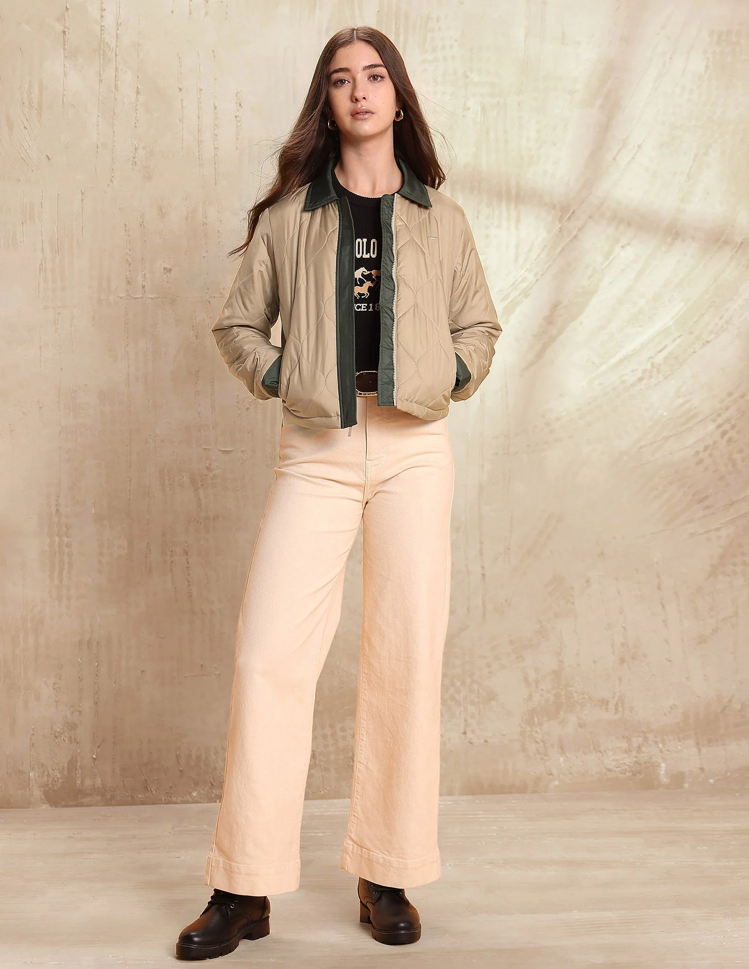 Regular Fit Quilted Jacket - Image 3