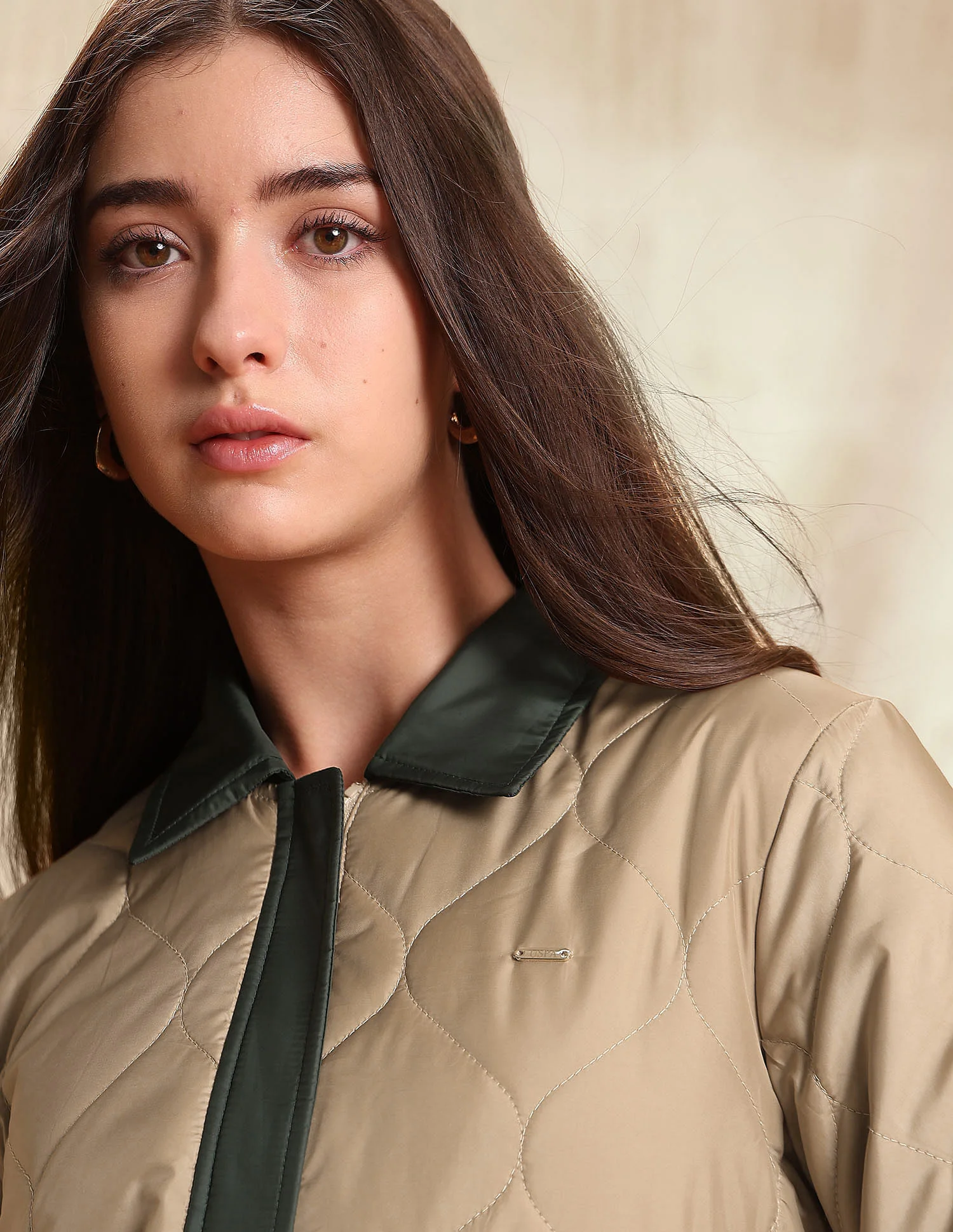 Regular Fit Quilted Jacket - Image 7