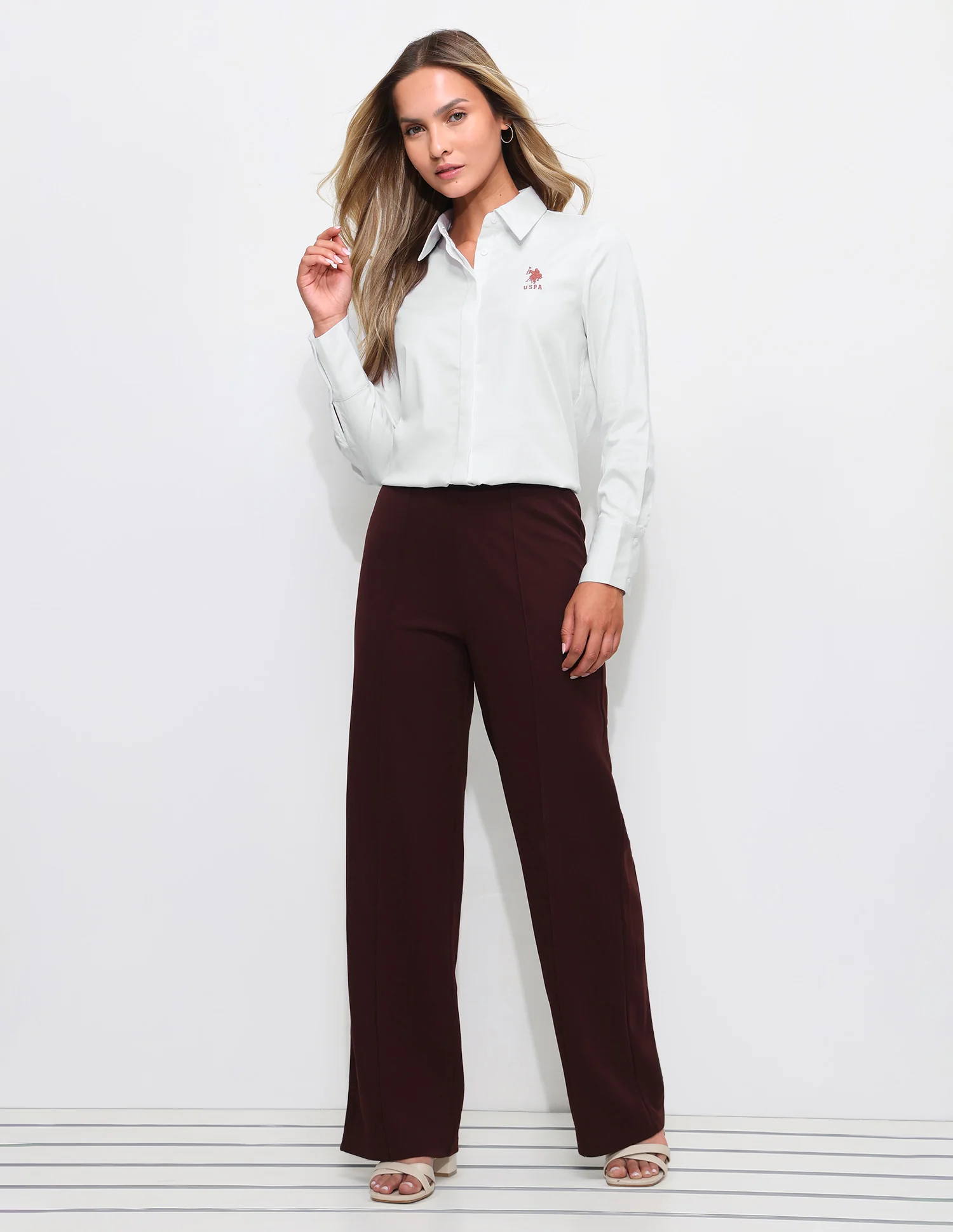 Regular Fit Satin Shirt - Image 3