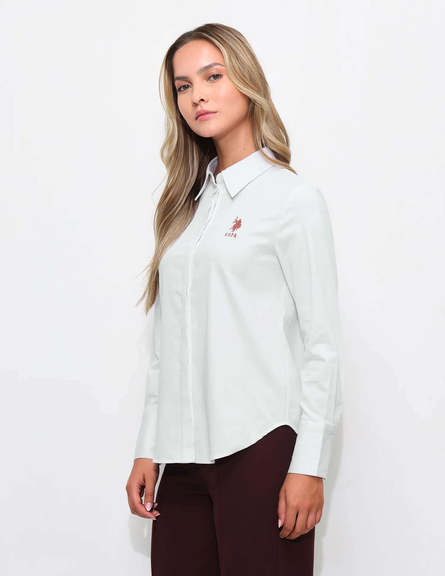 Regular Fit Satin Shirt - Image 4