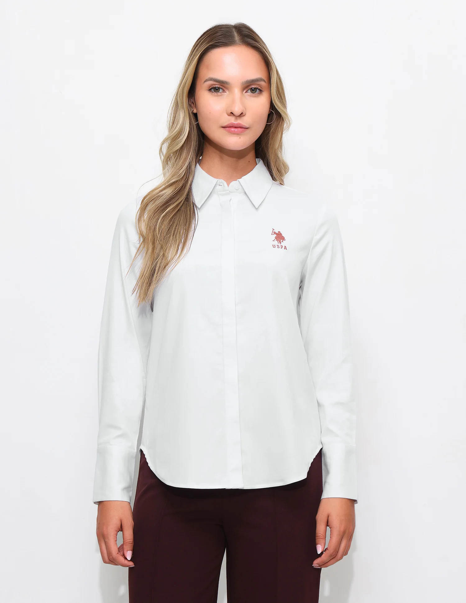 Regular Fit Satin Shirt - Image 6