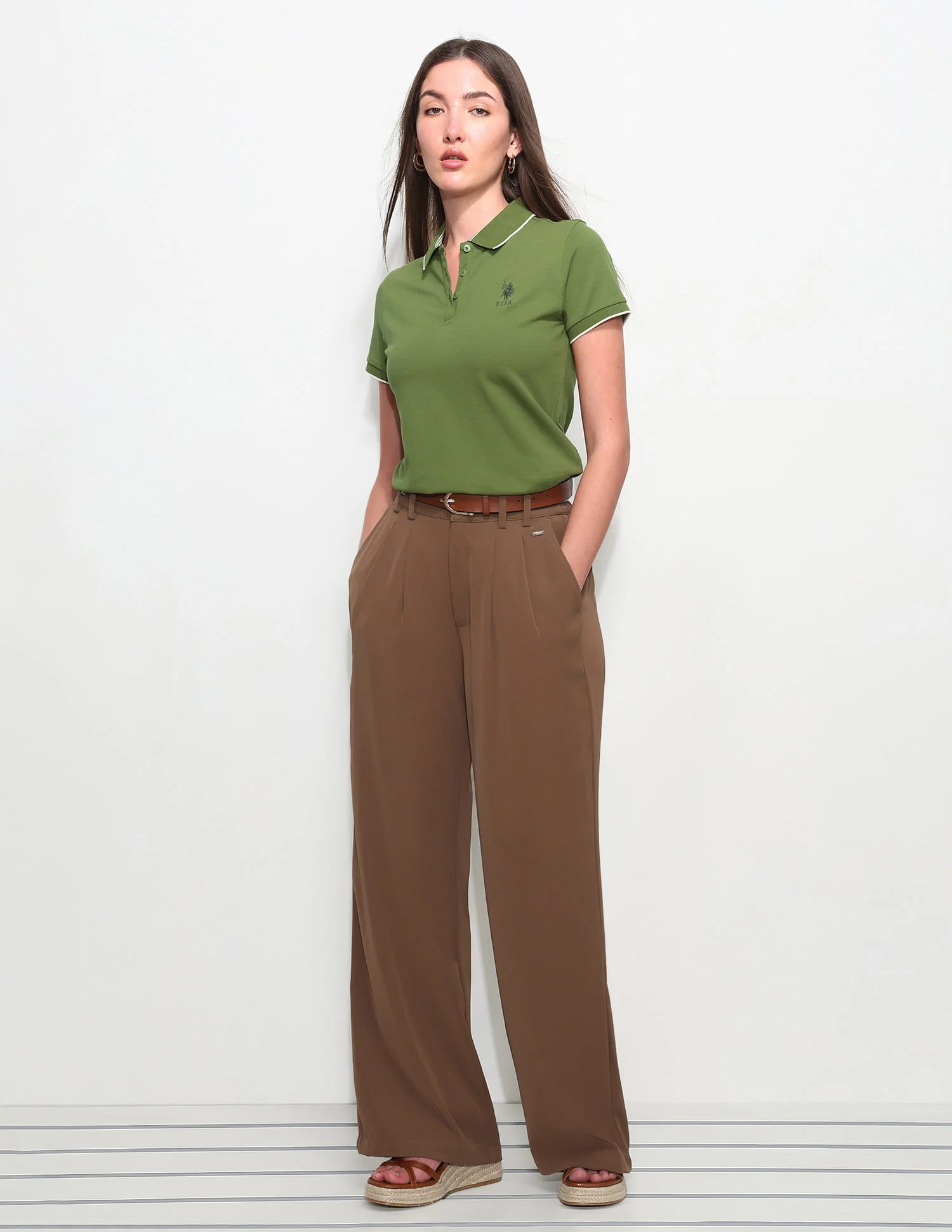 Regular Fit Solid Polo Shirt - Image 3