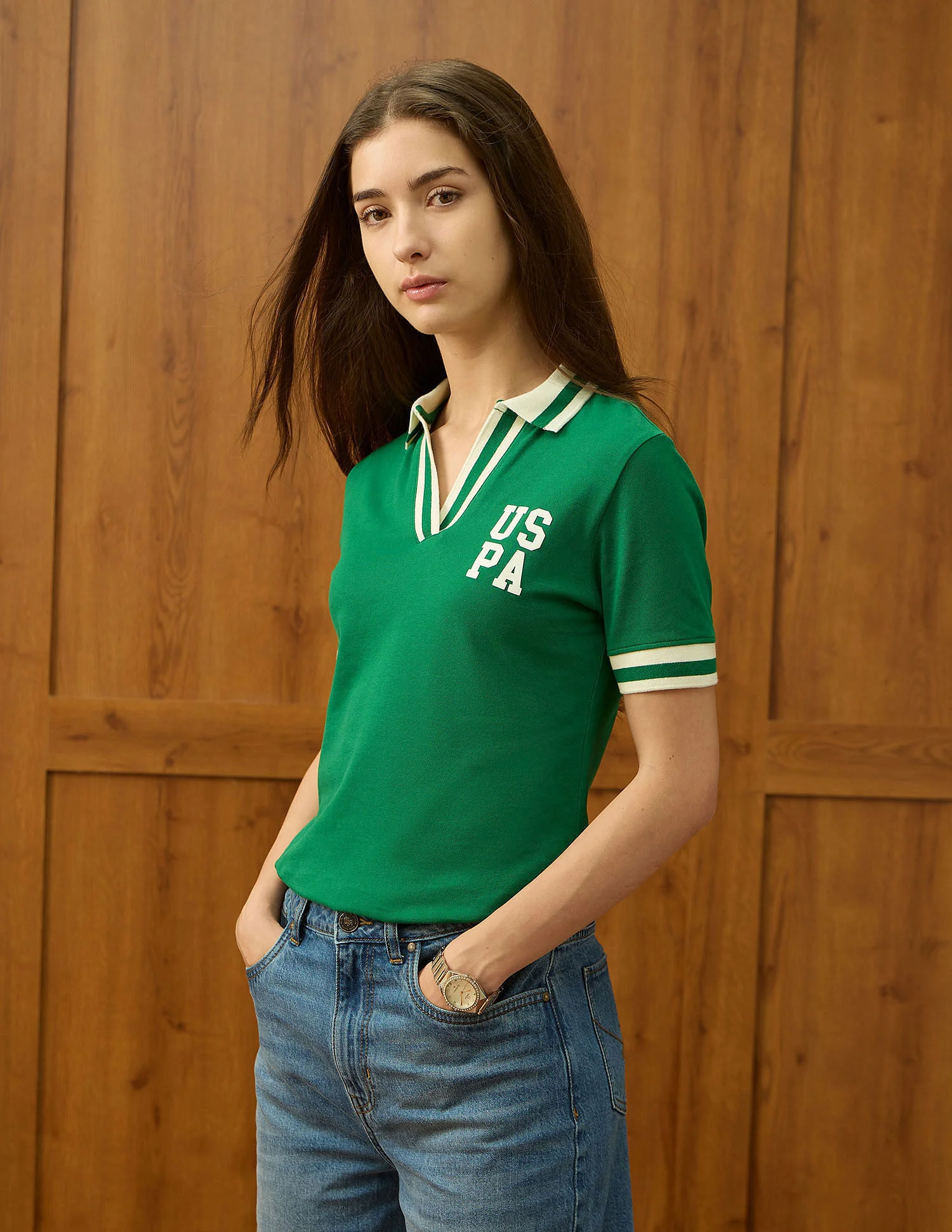 Regular Fit Solid Polo Shirt - Image 4