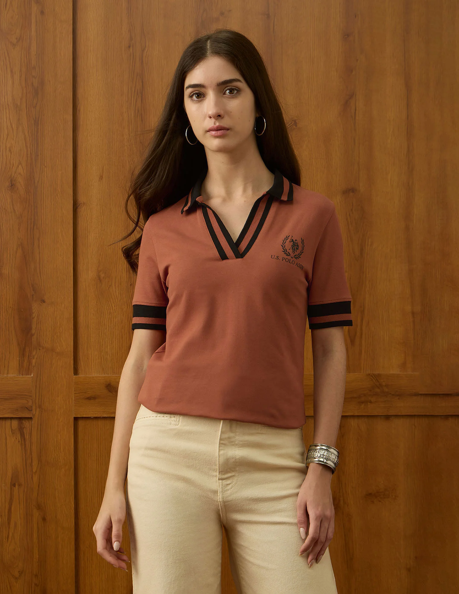 Regular Fit Solid Polo Shirt - Image 6
