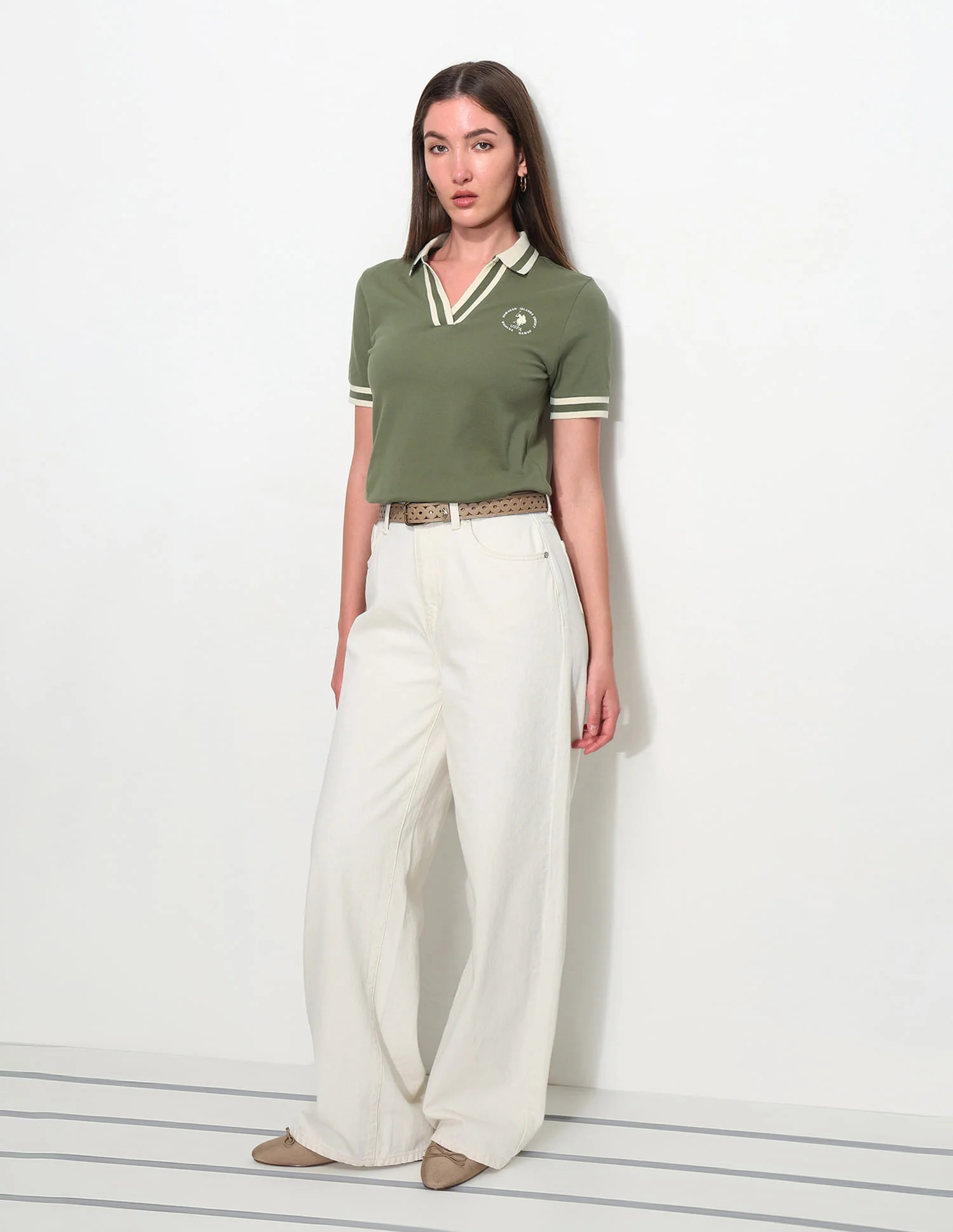 Regular Fit Solid Polo Shirt - Image 3