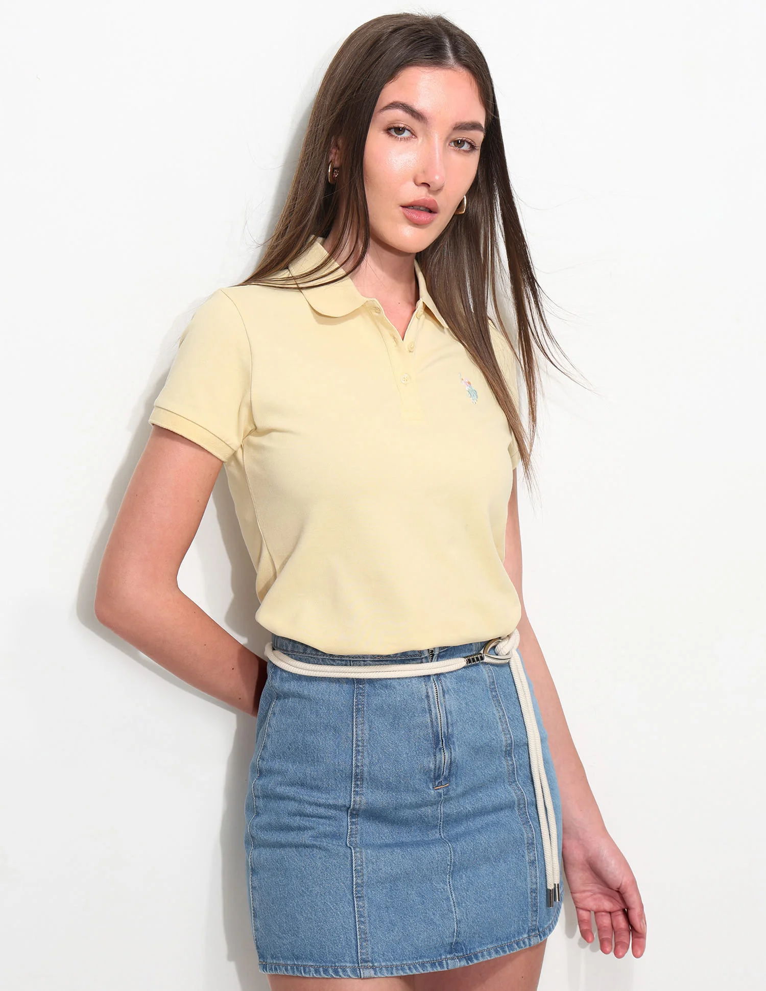 Regular Fit Solid Polo Shirt