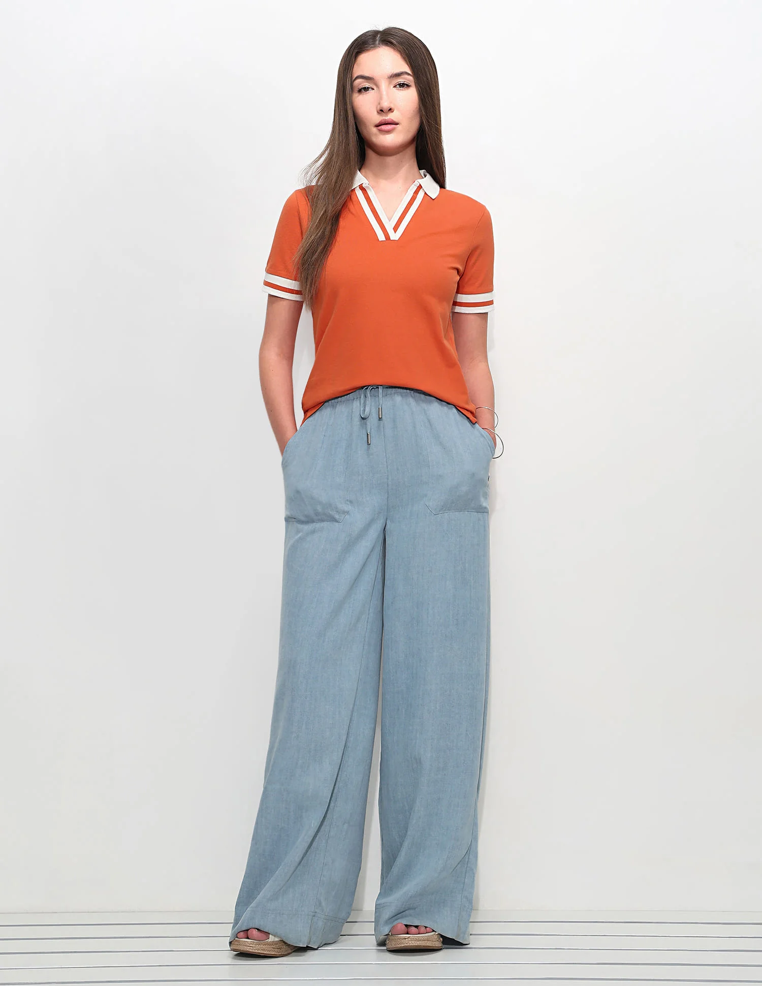 Regular Fit Solid Polo Shirt - Image 10