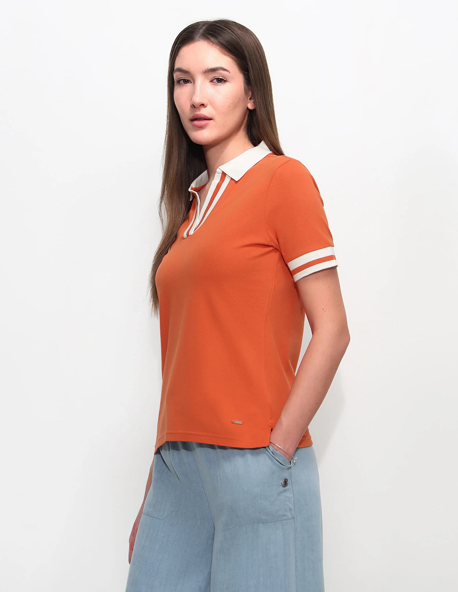 Regular Fit Solid Polo Shirt - Image 4