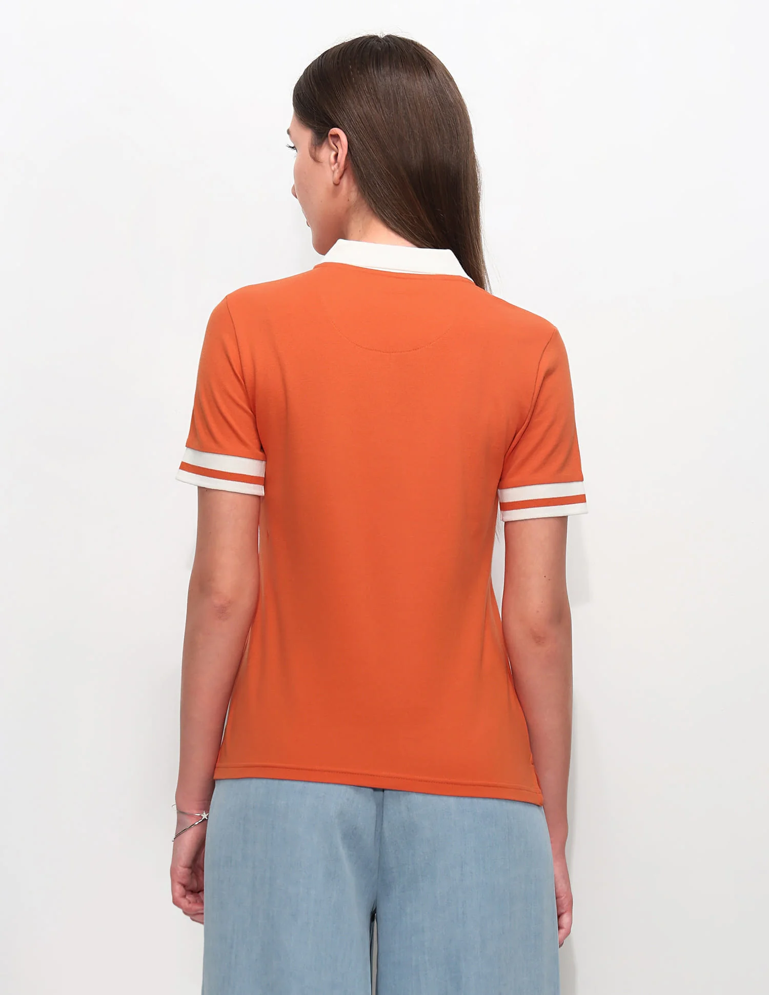 Regular Fit Solid Polo Shirt - Image 5