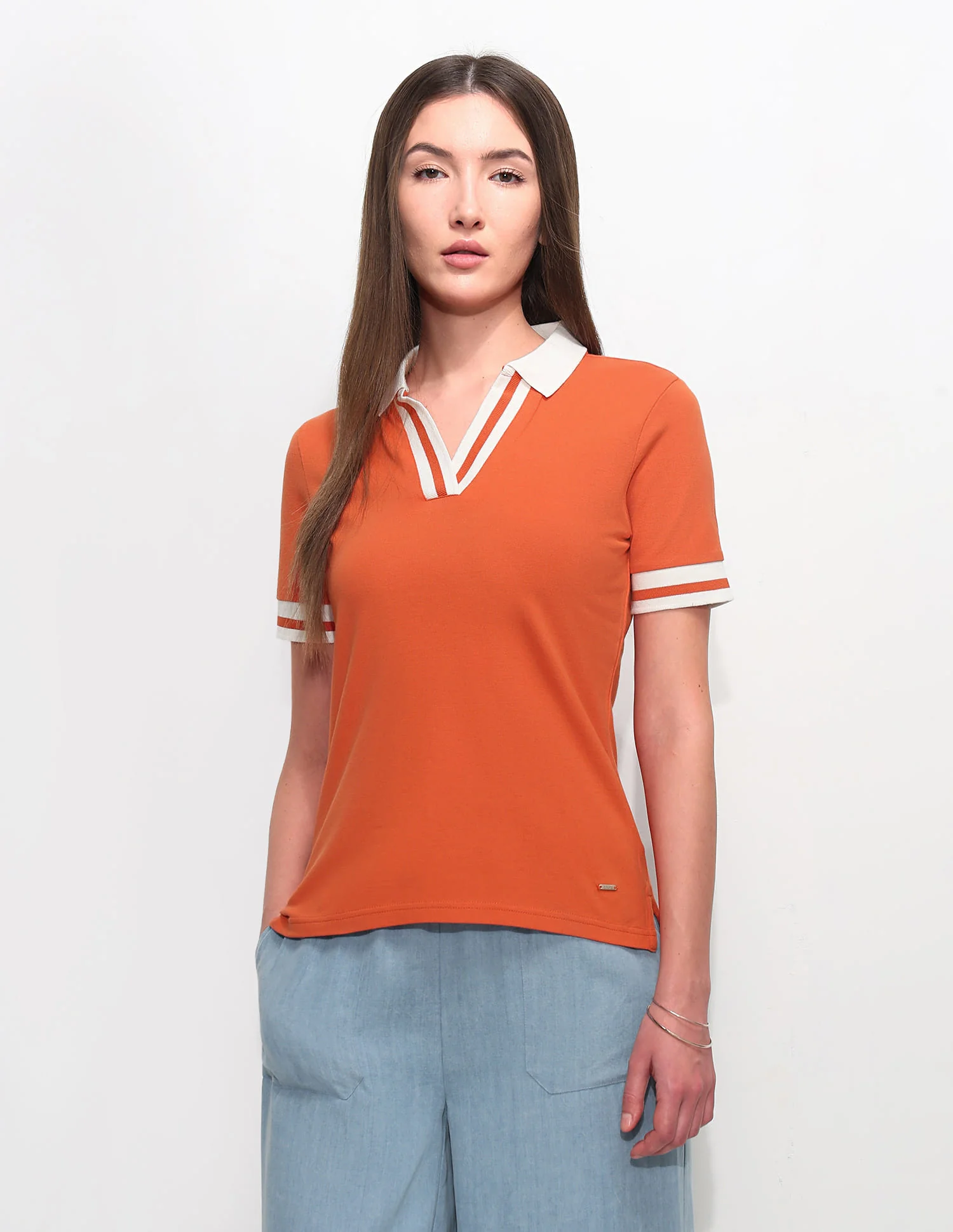 Regular Fit Solid Polo Shirt - Image 6