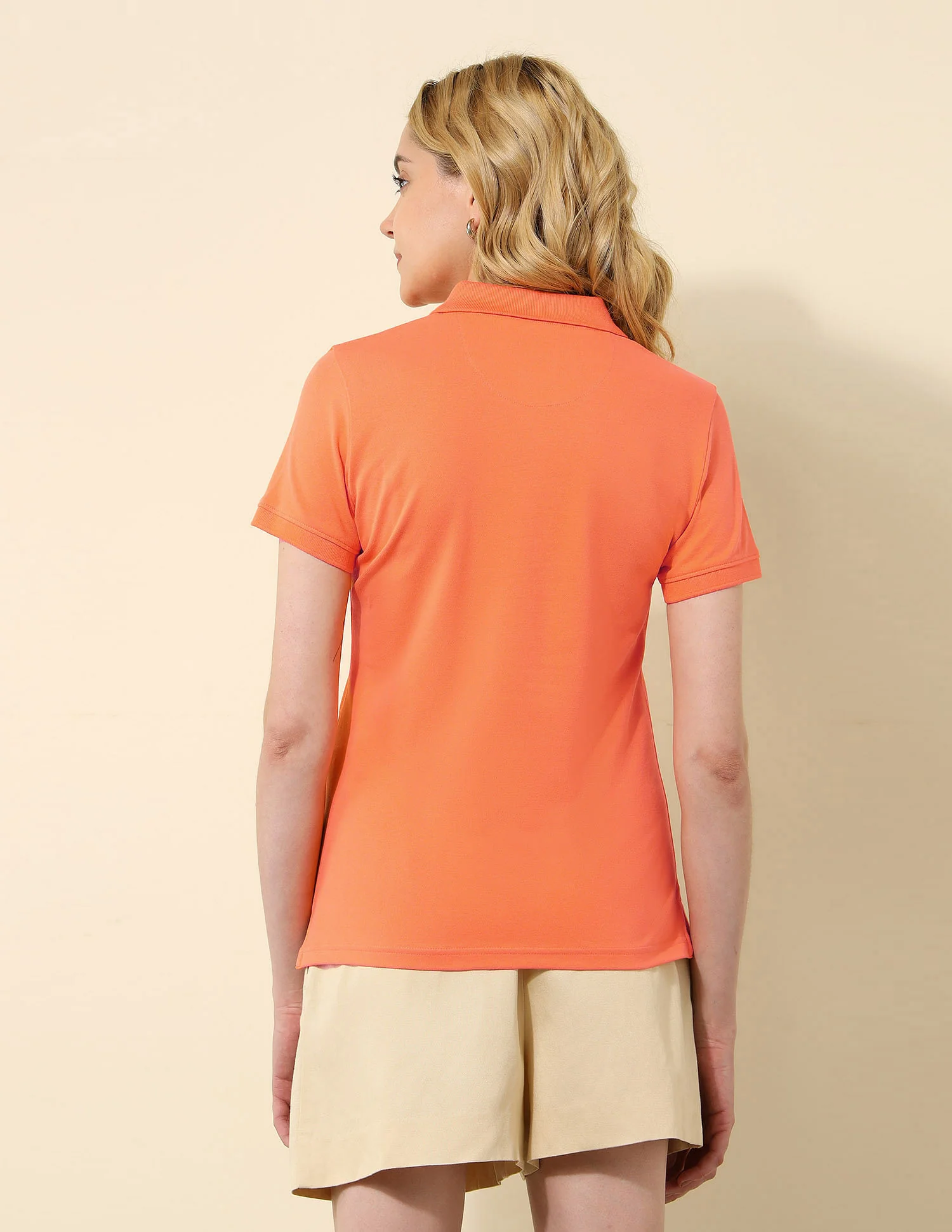 Regular Fit Solid Polo Shirt - Image 8