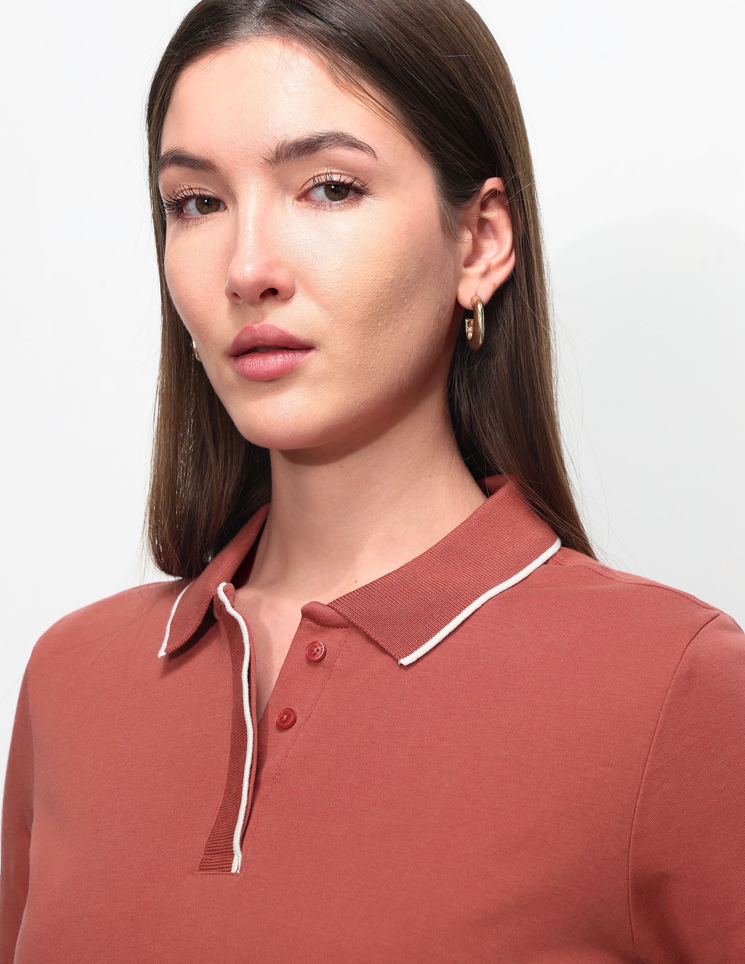 Regular Fit Solid Polo Shirt - Image 7