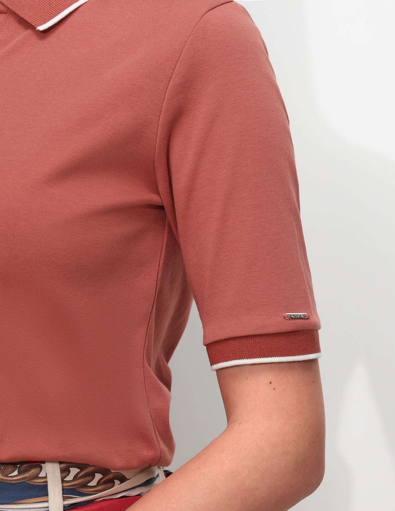 Regular Fit Solid Polo Shirt - Image 9