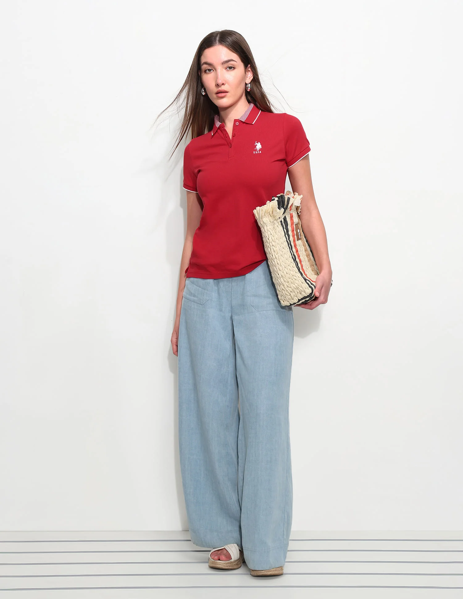Regular Fit Solid Polo Shirt - Image 3
