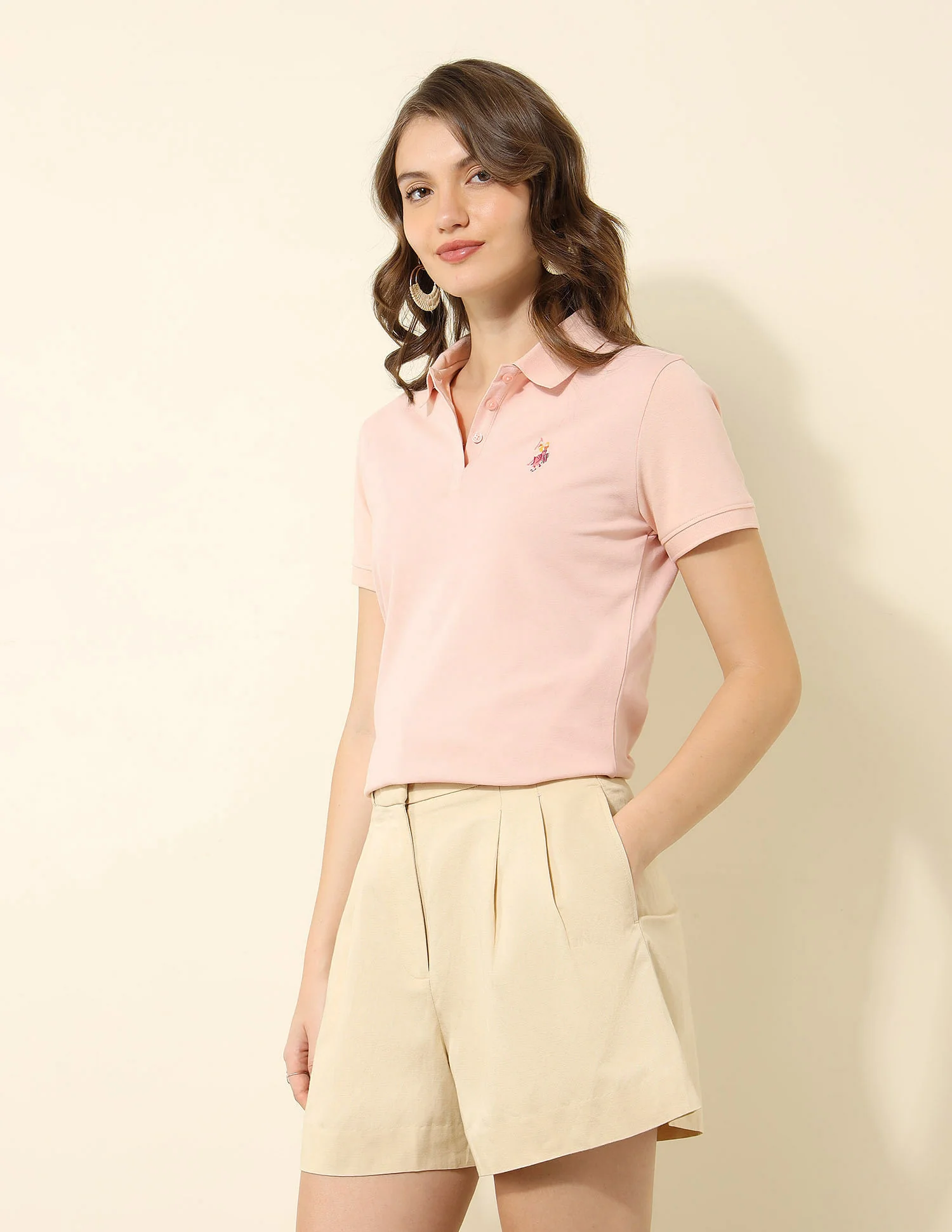 Regular Fit Solid Polo Shirt - Image 4