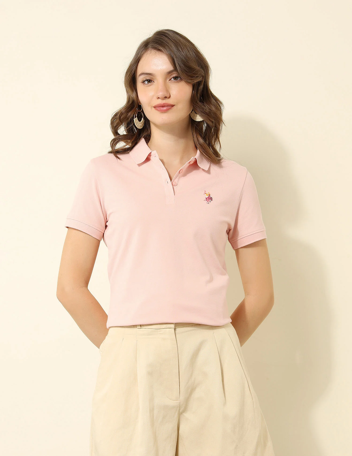 Regular Fit Solid Polo Shirt - Image 6
