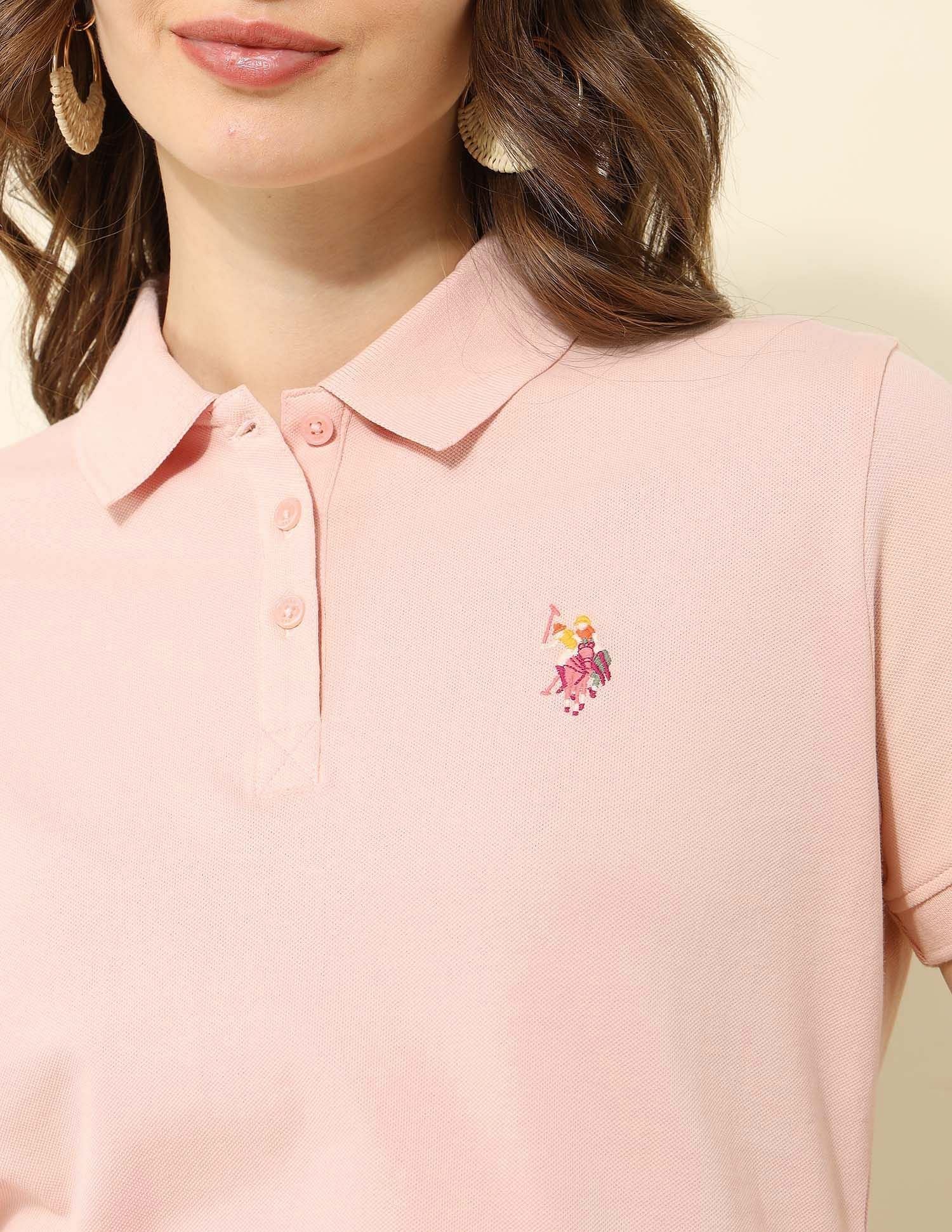 Regular Fit Solid Polo Shirt - Image 7