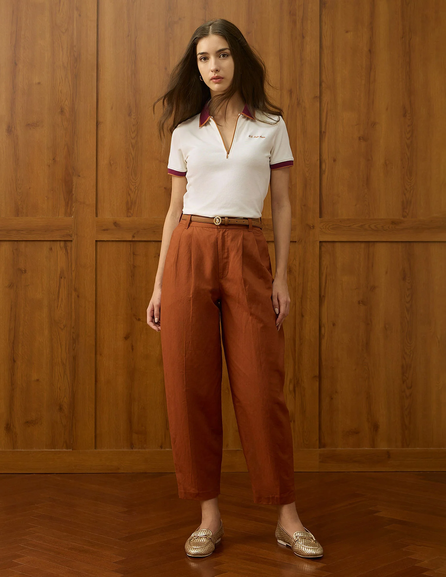Regular Fit Solid Polo Shirt - Image 3