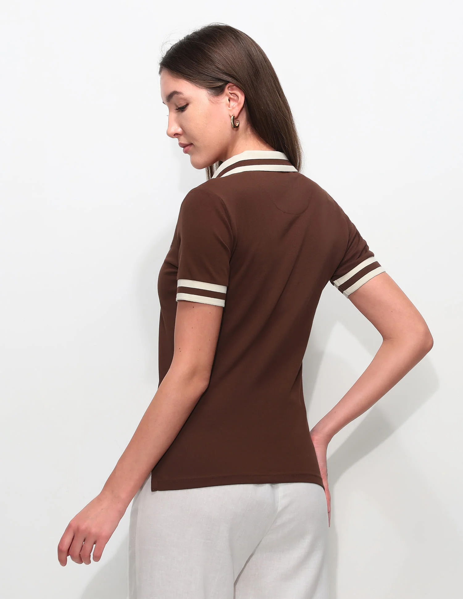 Regular Fit Solid Polo Shirt - Image 5