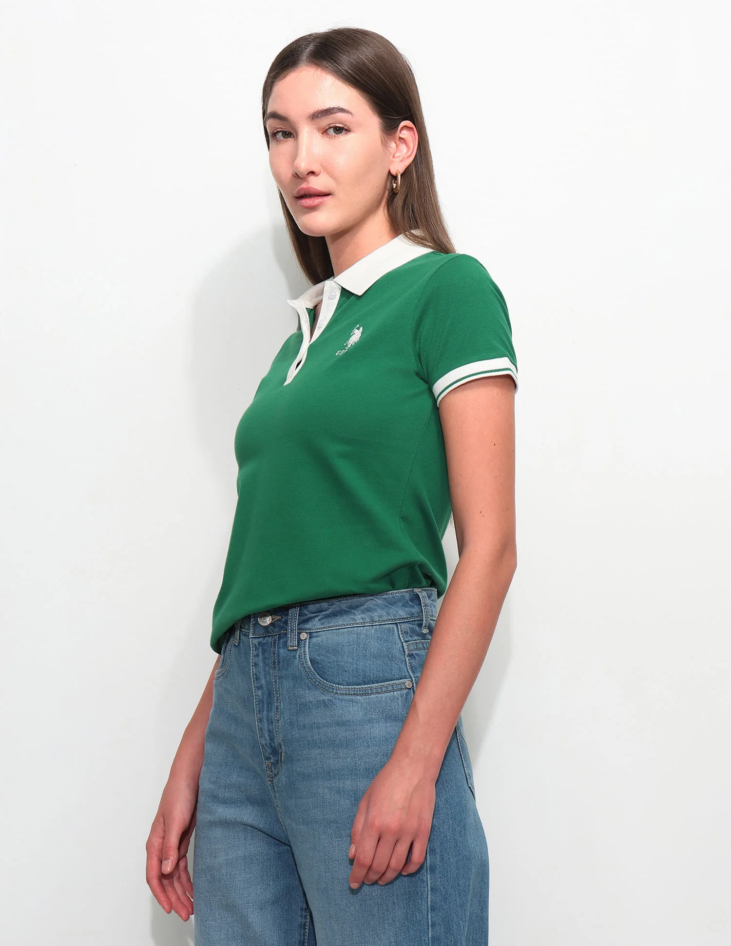 Regular Fit Solid Polo Shirt - Image 4