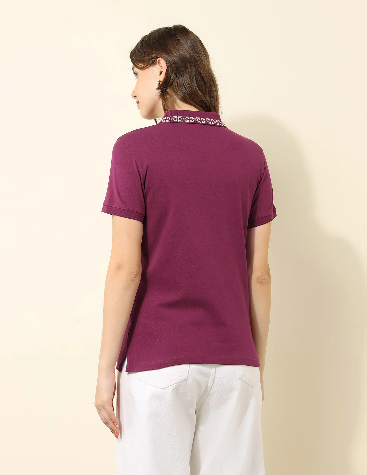 Regular Fit Solid Polo Shirt - Image 5