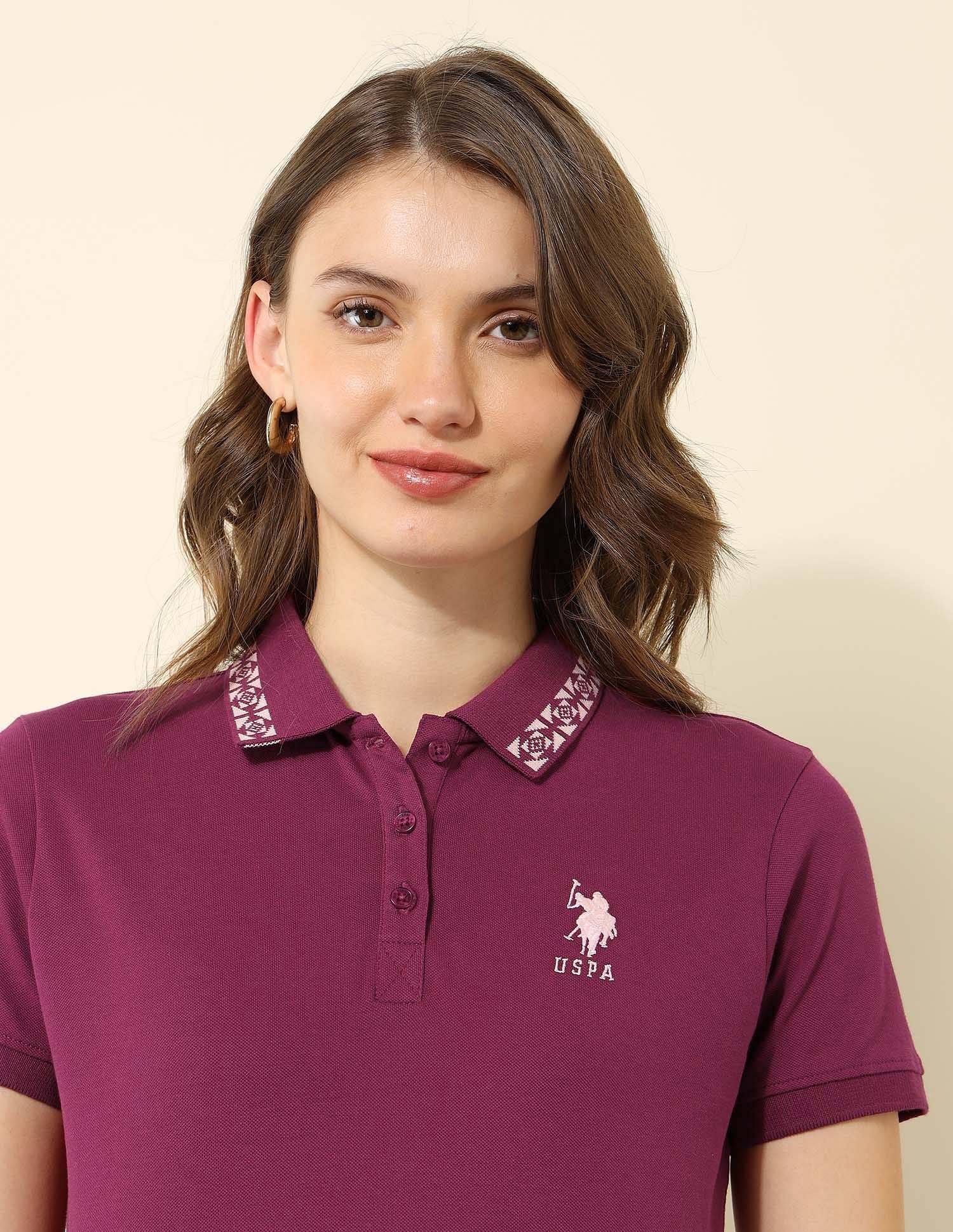 Regular Fit Solid Polo Shirt - Image 7