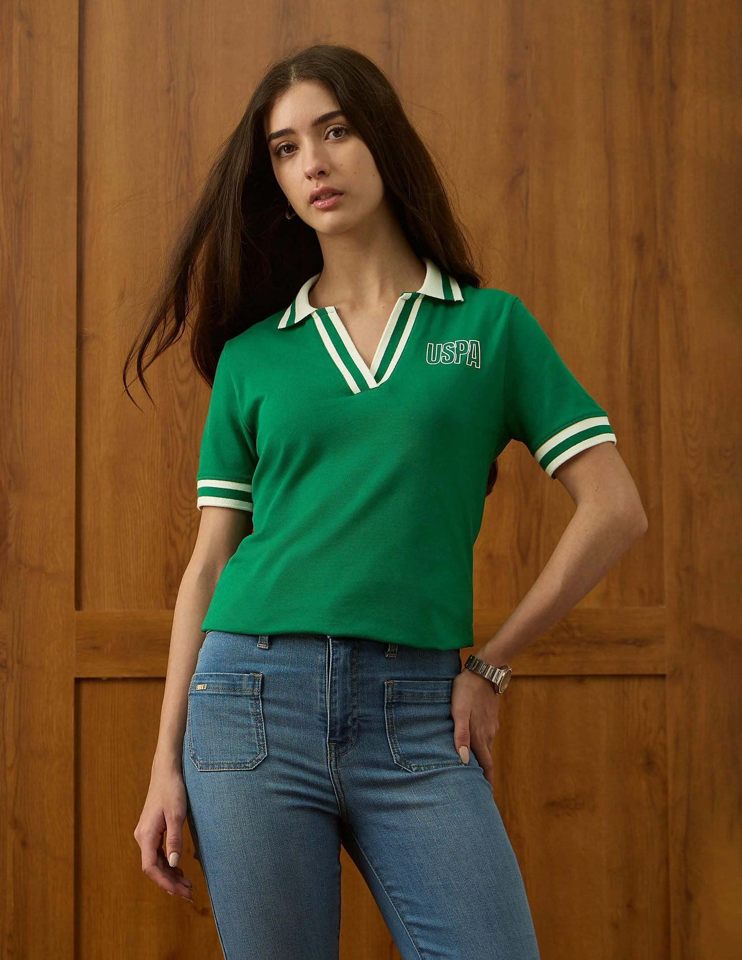 Regular Fit Solid Polo Shirt - Image 6