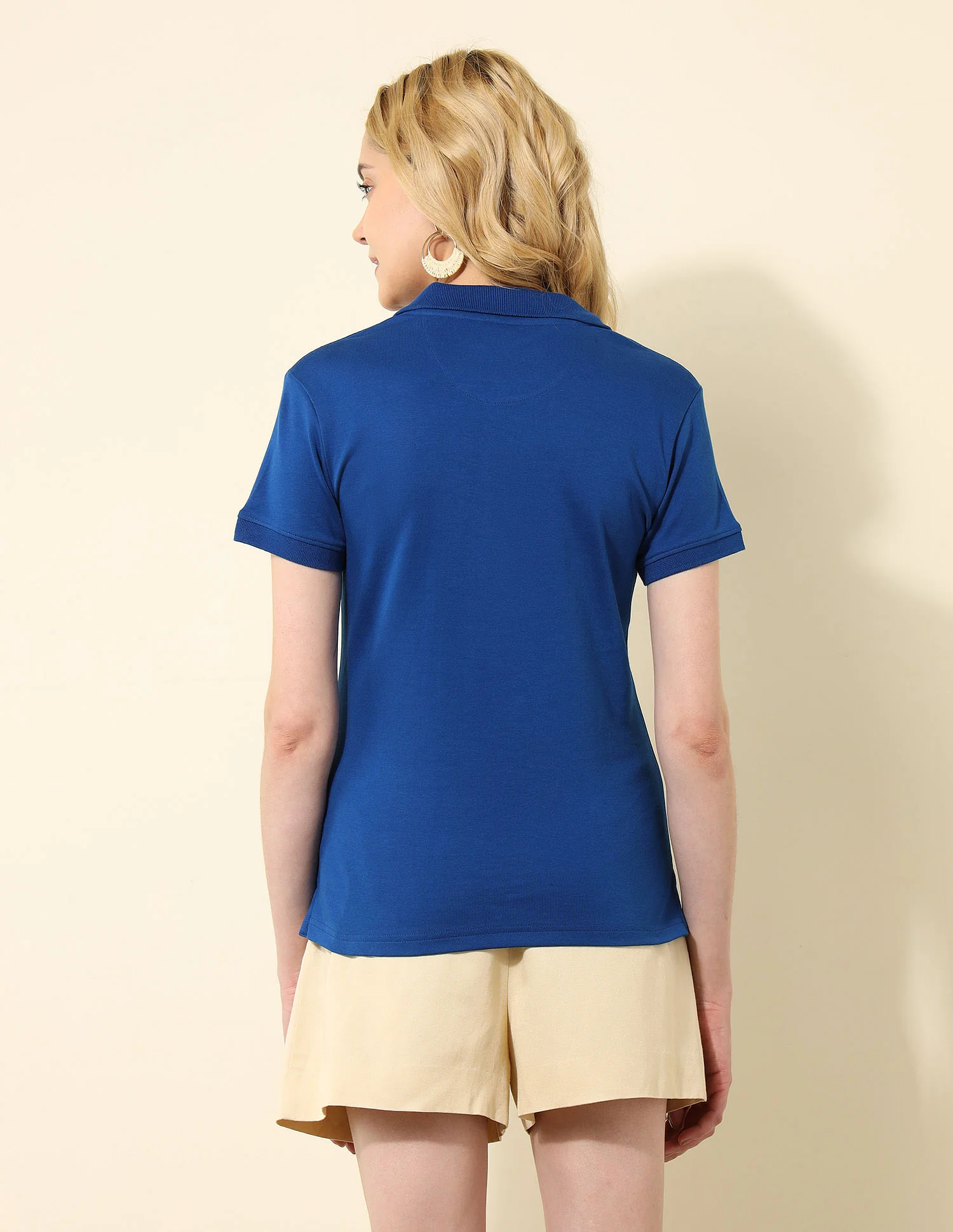 Regular Fit Solid Polo Shirt - Image 8