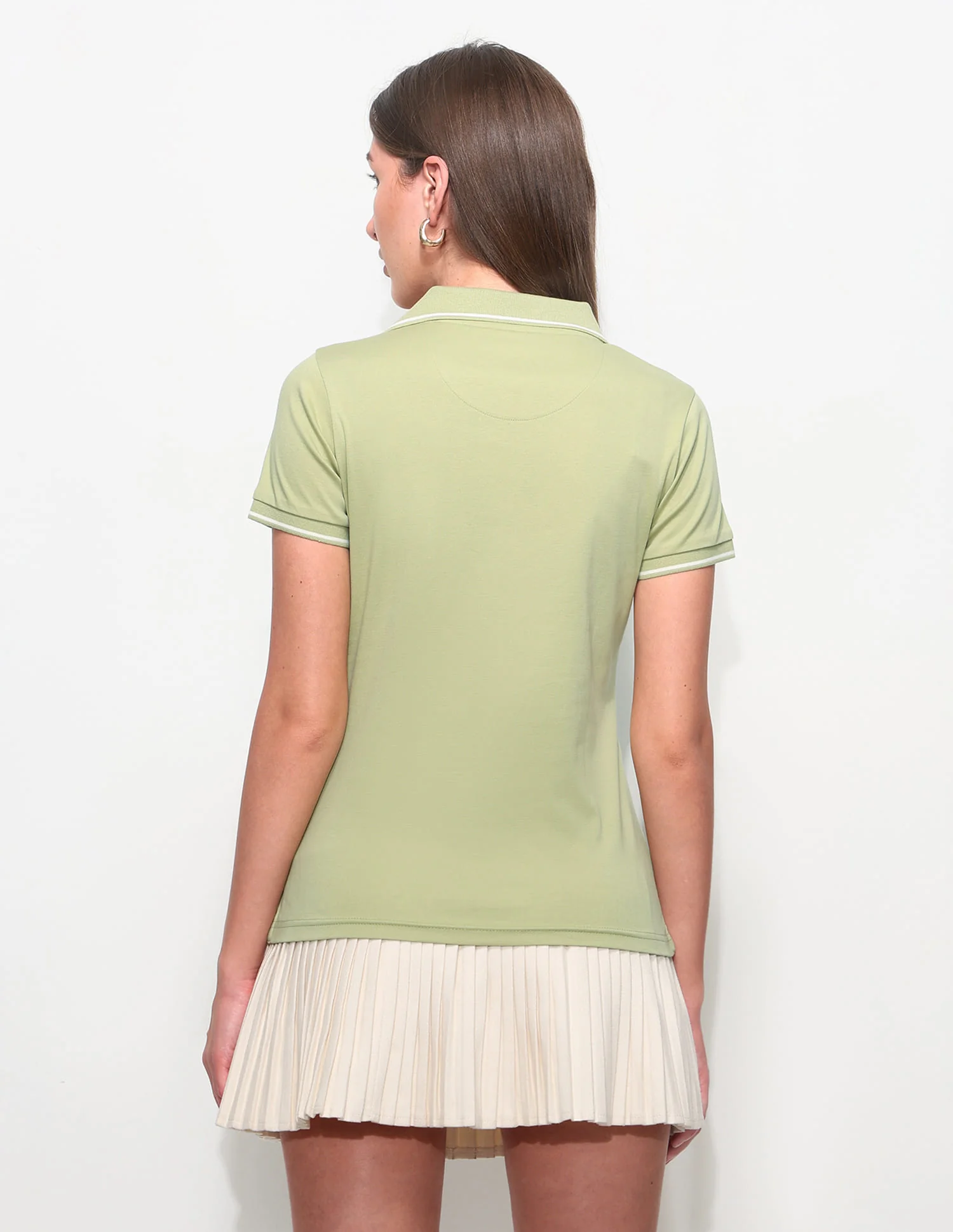 Regular Fit Solid Polo Shirt - Image 5