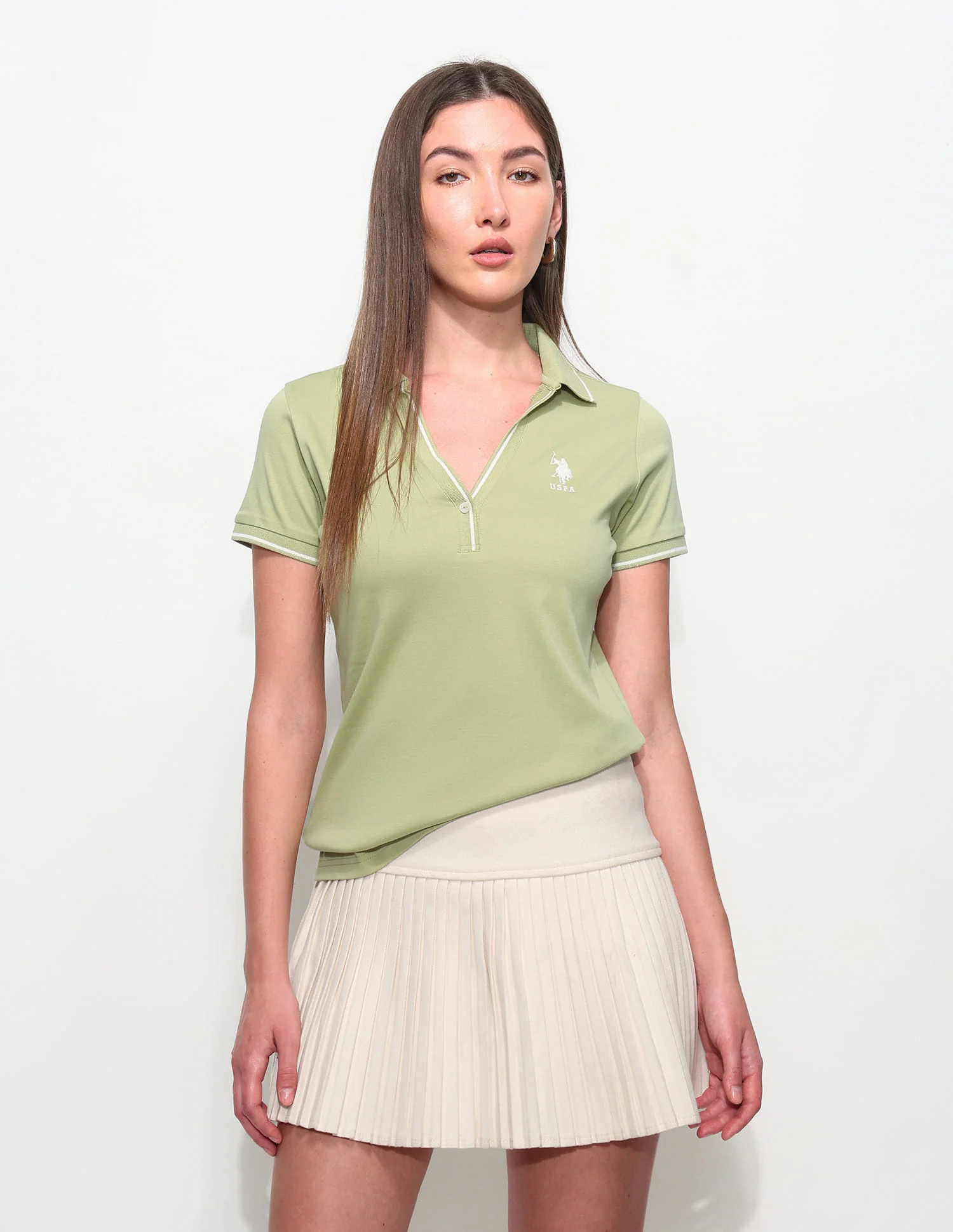 Regular Fit Solid Polo Shirt - Image 6